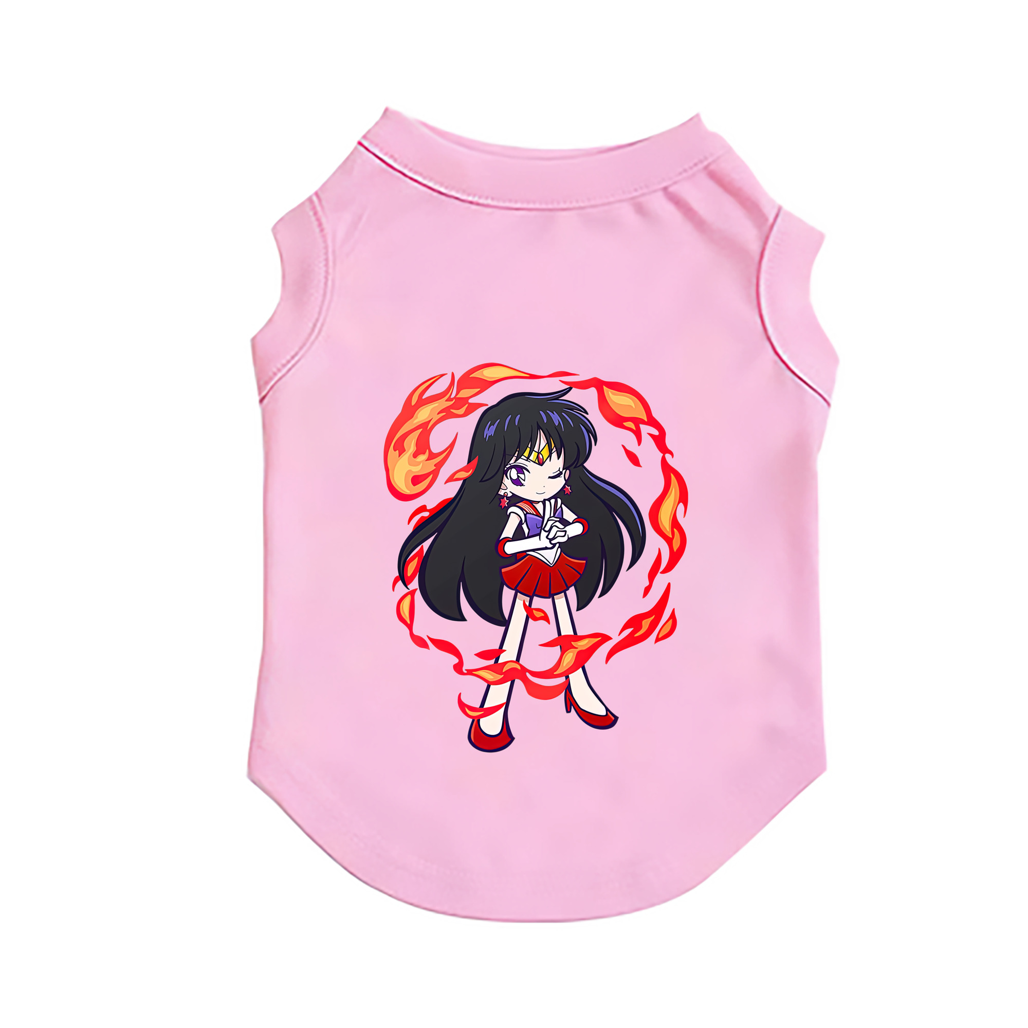 （画像用） 美少女戦士セーラームーン 火野レイ ひの レイ Sailor Moon Hino Rei （セーラーマーズ,Sailor Mars） ペット用ベスト