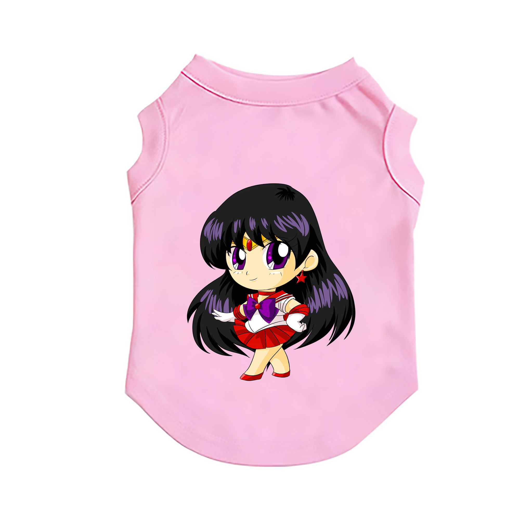 （画像用） 美少女戦士セーラームーン 火野レイ ひの レイ Sailor Moon Hino Rei （セーラーマーズ,Sailor Mars） ペット用ベスト