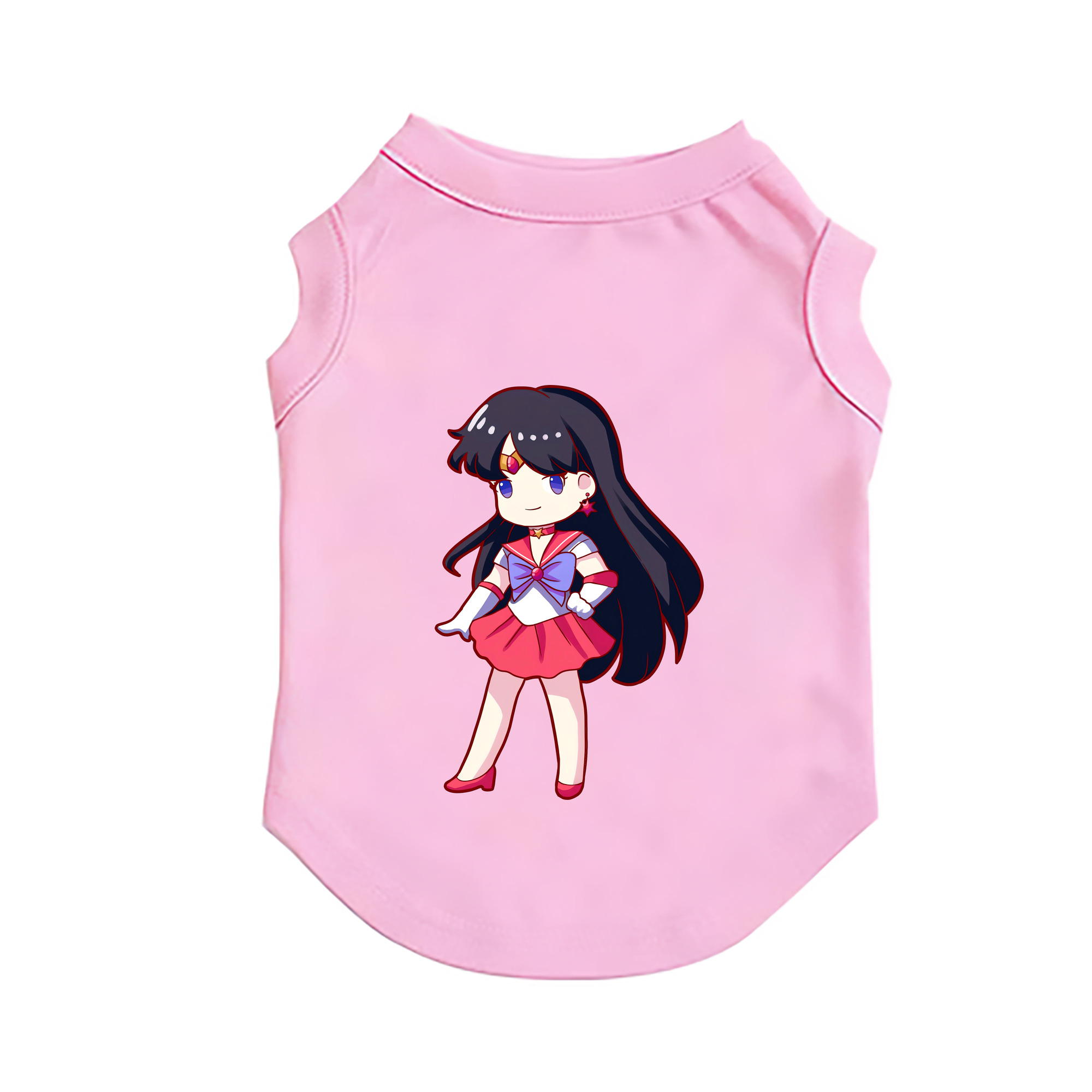 （画像用） 美少女戦士セーラームーン 火野レイ ひの レイ Sailor Moon Hino Rei （セーラーマーズ,Sailor Mars） ペット用ベスト