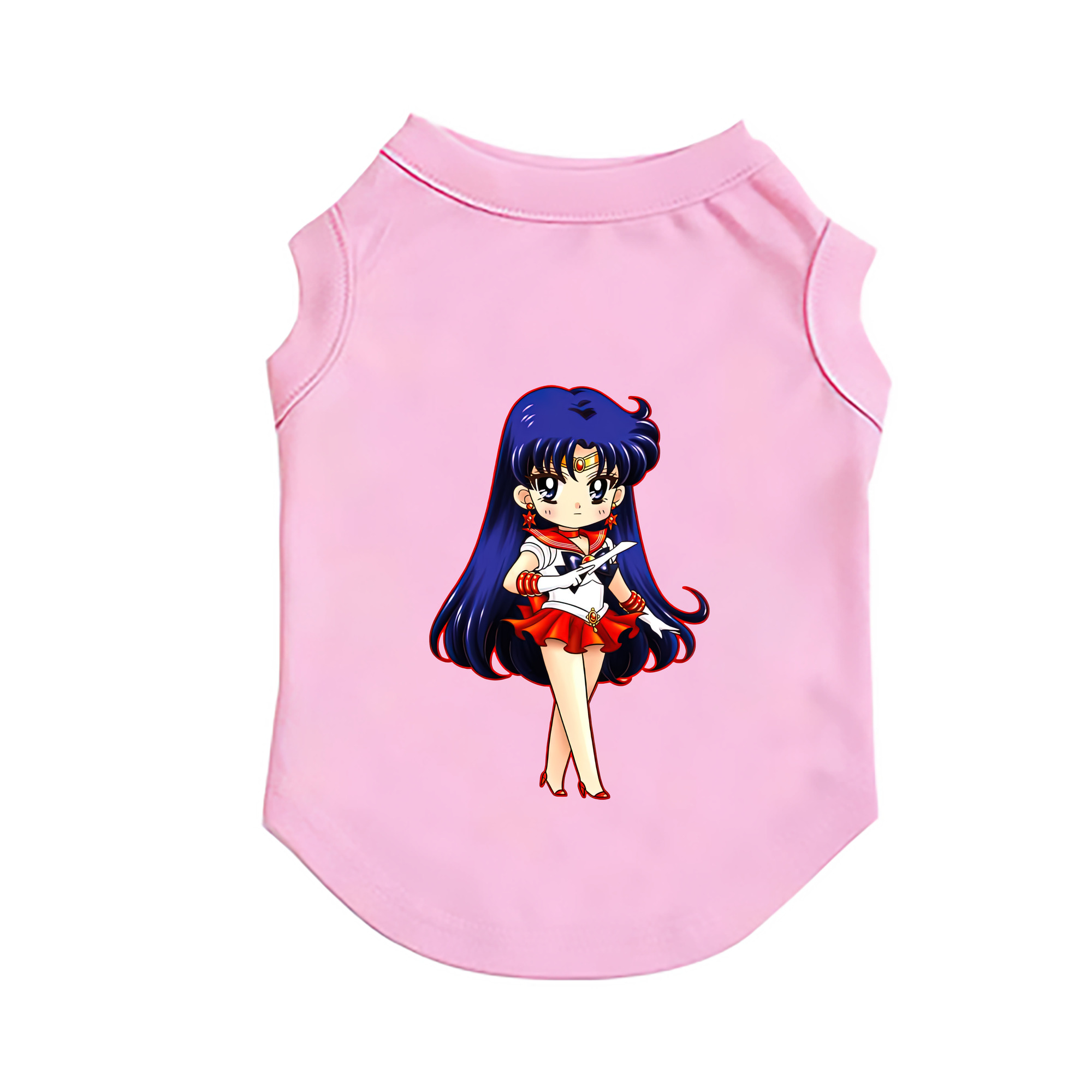 （画像用） 美少女戦士セーラームーン 火野レイ ひの レイ Sailor Moon Hino Rei （セーラーマーズ,Sailor Mars） ペット用ベスト