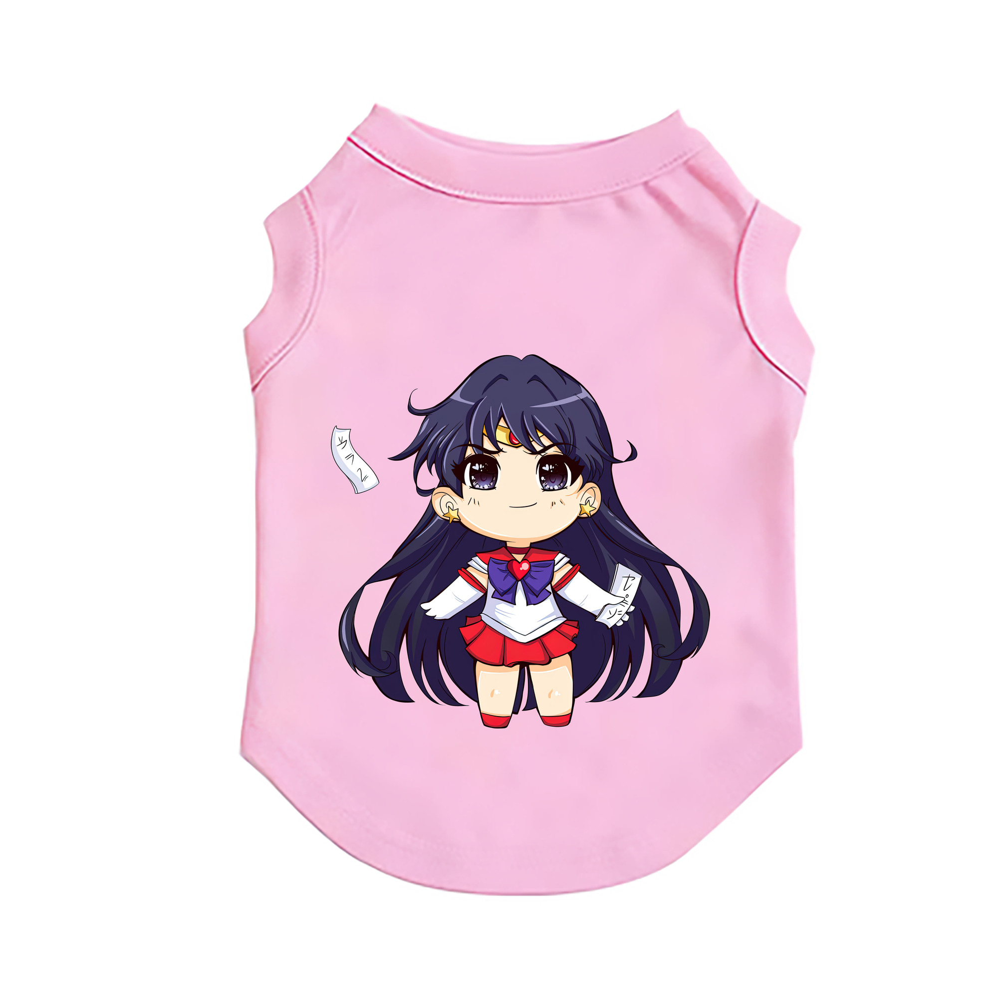 （画像用） 美少女戦士セーラームーン 火野レイ ひの レイ Sailor Moon Hino Rei （セーラーマーズ,Sailor Mars） ペット用ベスト