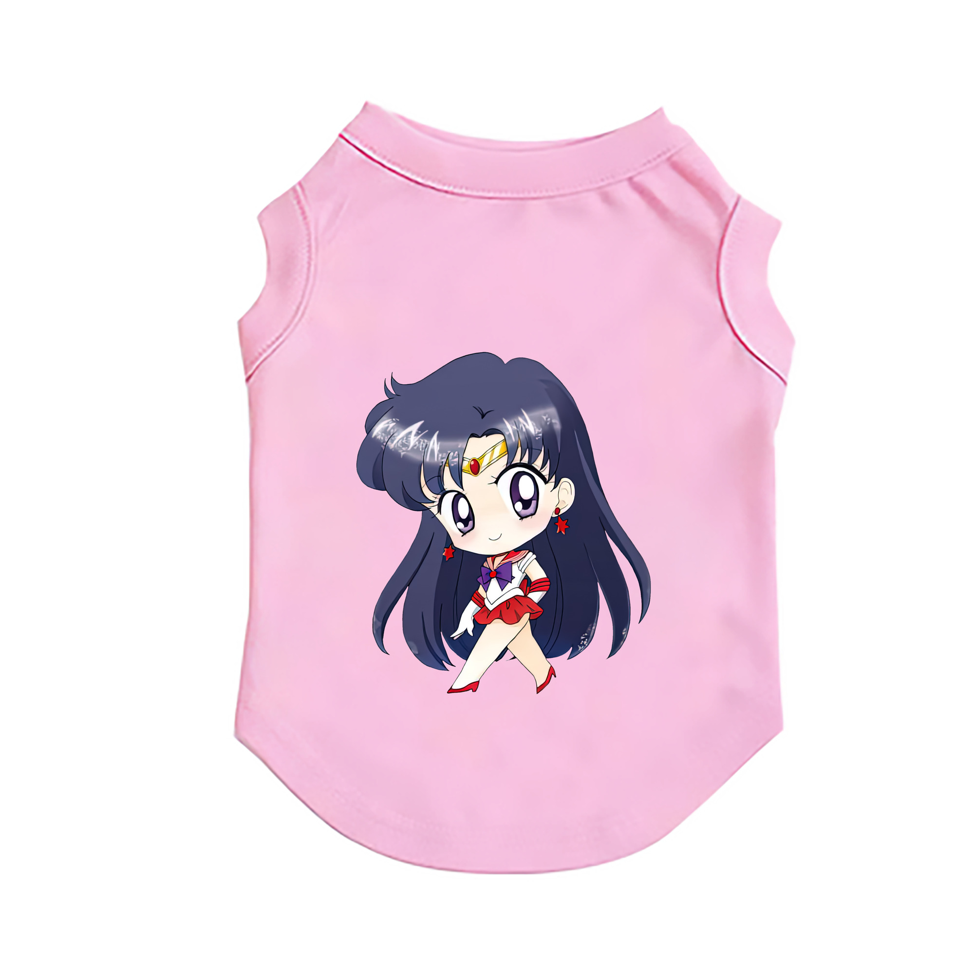 （画像用） 美少女戦士セーラームーン 火野レイ ひの レイ Sailor Moon Hino Rei （セーラーマーズ,Sailor Mars） ペット用ベスト