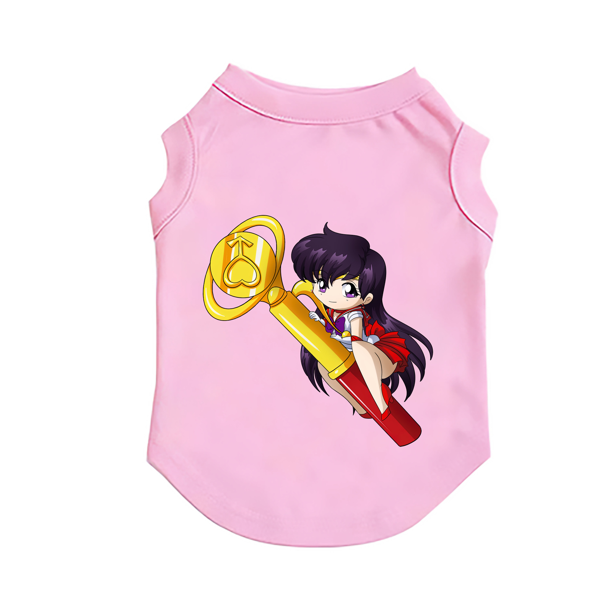 （画像用） 美少女戦士セーラームーン 火野レイ ひの レイ Sailor Moon Hino Rei （セーラーマーズ,Sailor Mars） ペット用ベスト