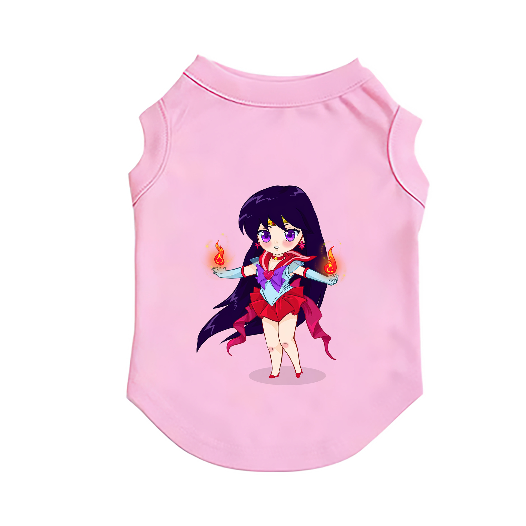 （画像用） 美少女戦士セーラームーン 火野レイ ひの レイ Sailor Moon Hino Rei （セーラーマーズ,Sailor Mars） ペット用ベスト