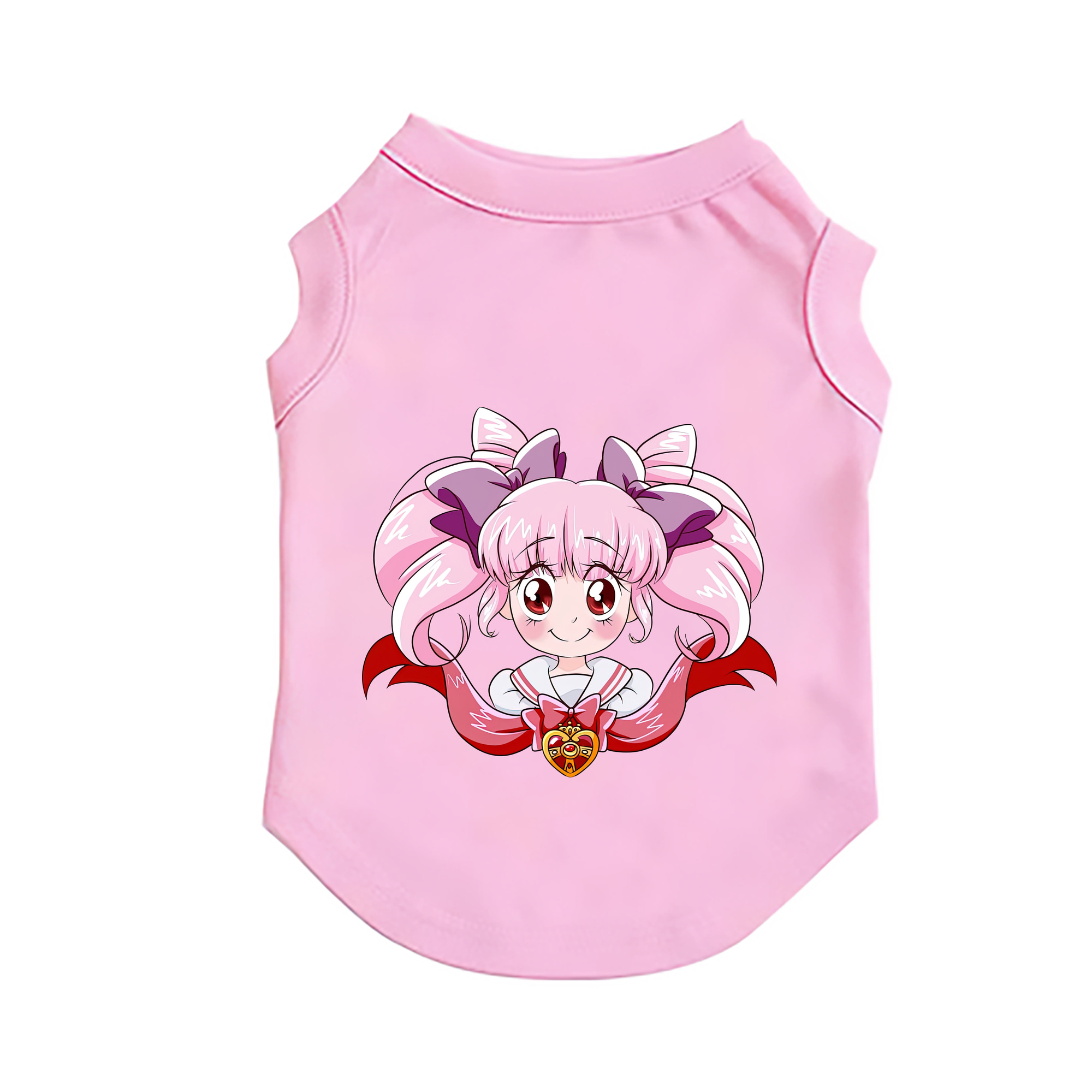 （画像用） 美少女戦士セーラームーン ちびうさ Sailor Moon Chibiusa Tsukino Usagi Small Lady Serenity ペット用ベスト