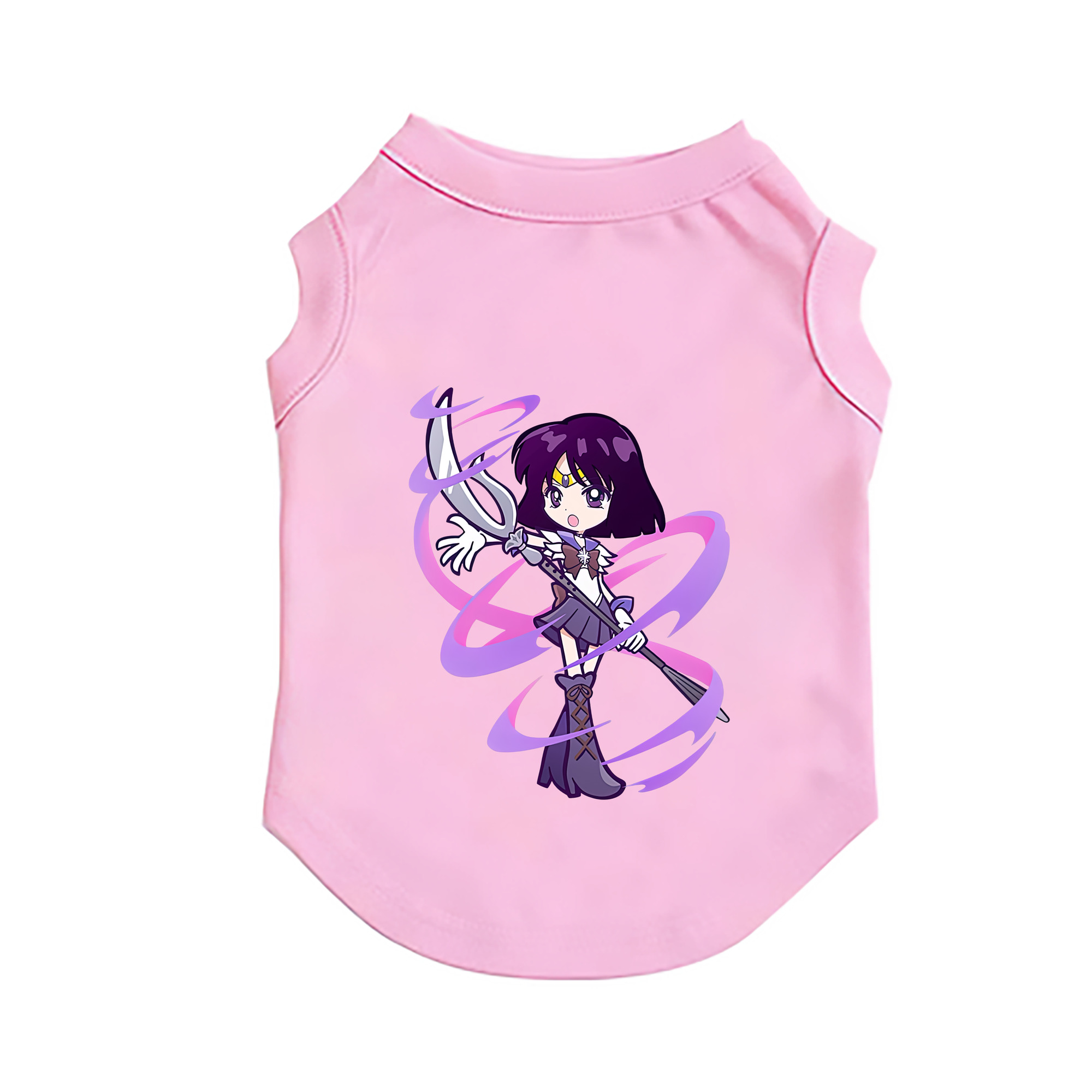 （画像用） 美少女戦士セーラームーン 土萠ほたる Sailor Moon Tomoe Hotaru （セーラーサターン；Sailor Saturn） ペット用ベスト