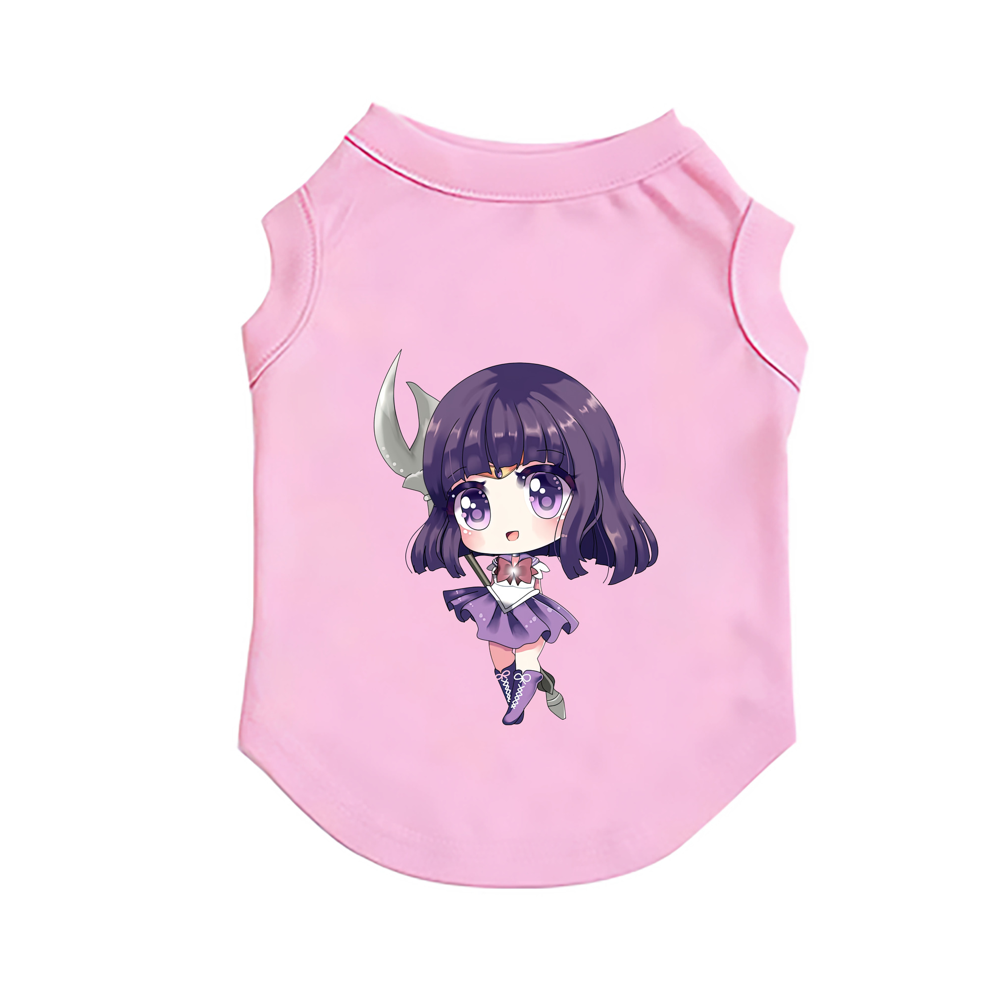 （画像用） 美少女戦士セーラームーン 土萠ほたる Sailor Moon Tomoe Hotaru （セーラーサターン；Sailor Saturn） ペット用ベスト