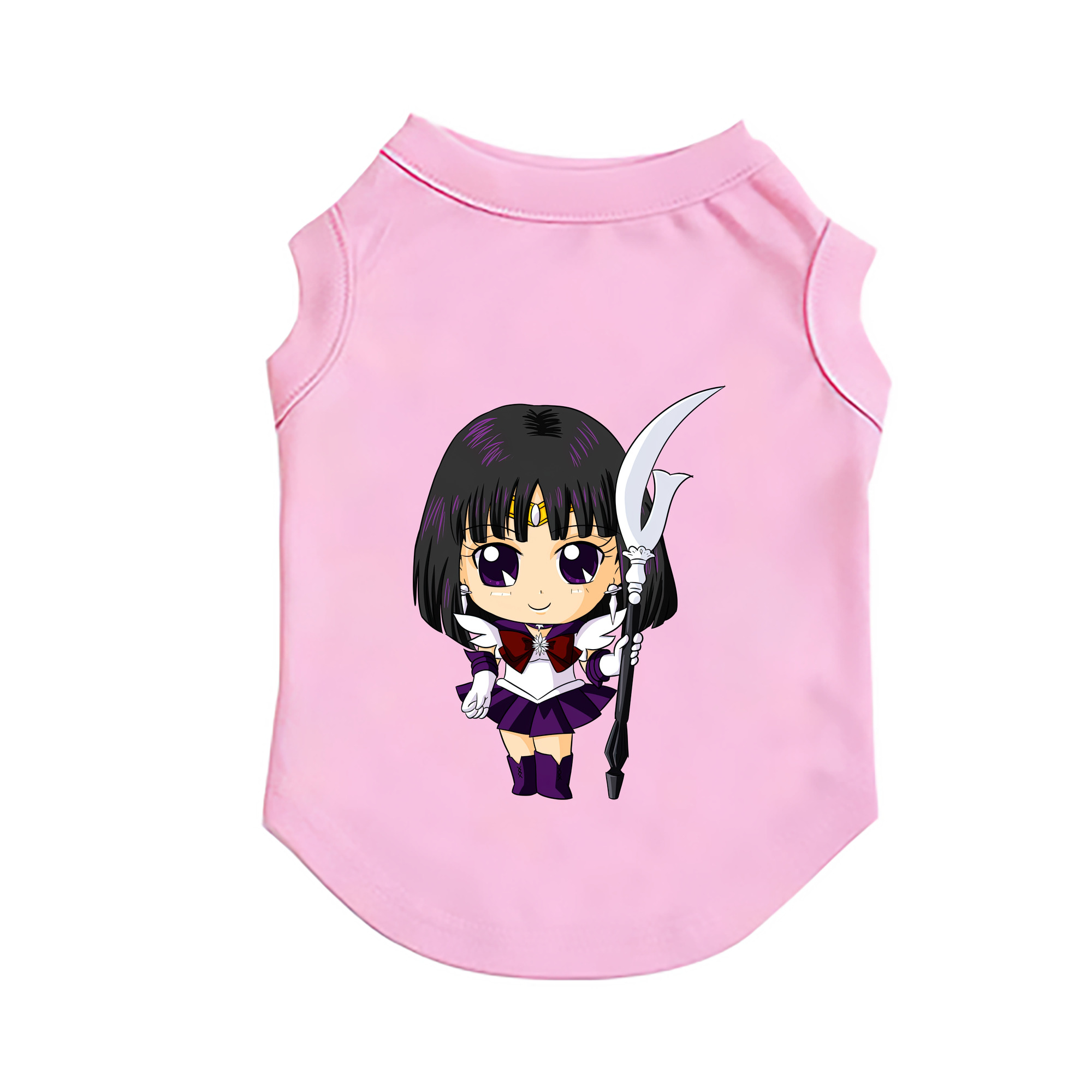 （画像用） 美少女戦士セーラームーン 土萠ほたる Sailor Moon Tomoe Hotaru （セーラーサターン；Sailor Saturn） ペット用ベスト