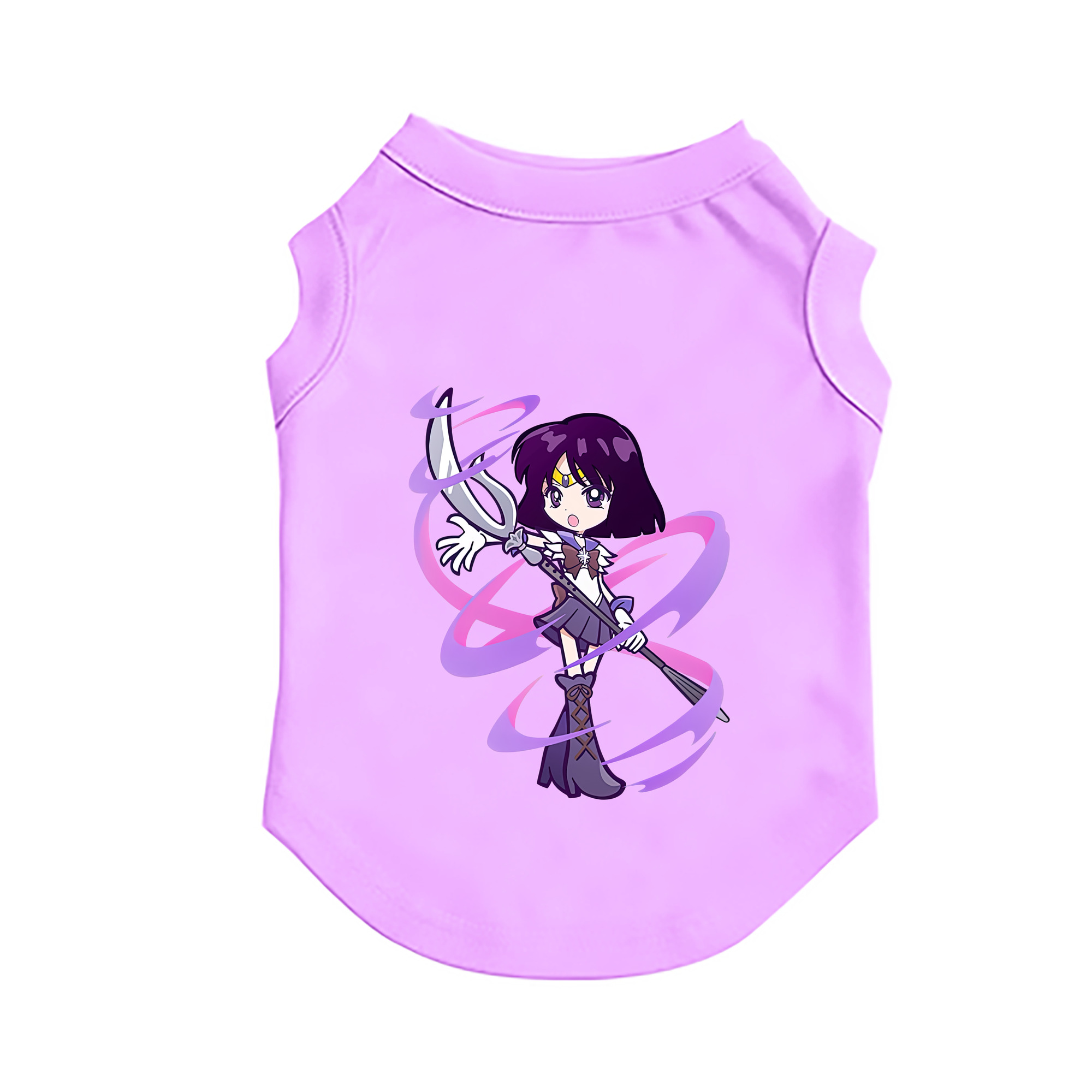 （画像用） 美少女戦士セーラームーン 土萠ほたる Sailor Moon Tomoe Hotaru （セーラーサターン；Sailor Saturn） ペット用ベスト