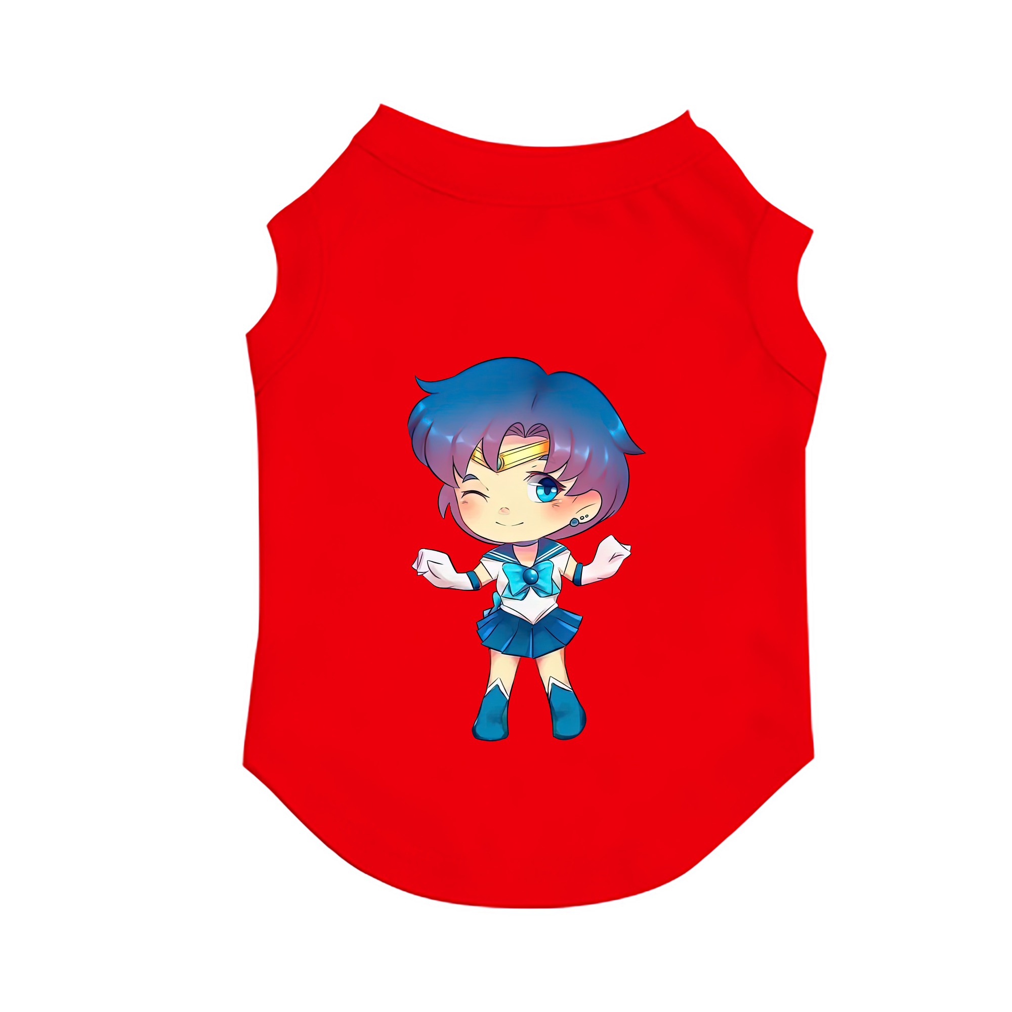 （画像用） 美少女戦士セーラームーン 水野 亜美 みずの あみ Sailor Moon Mizuno Ami ペット用ベスト
