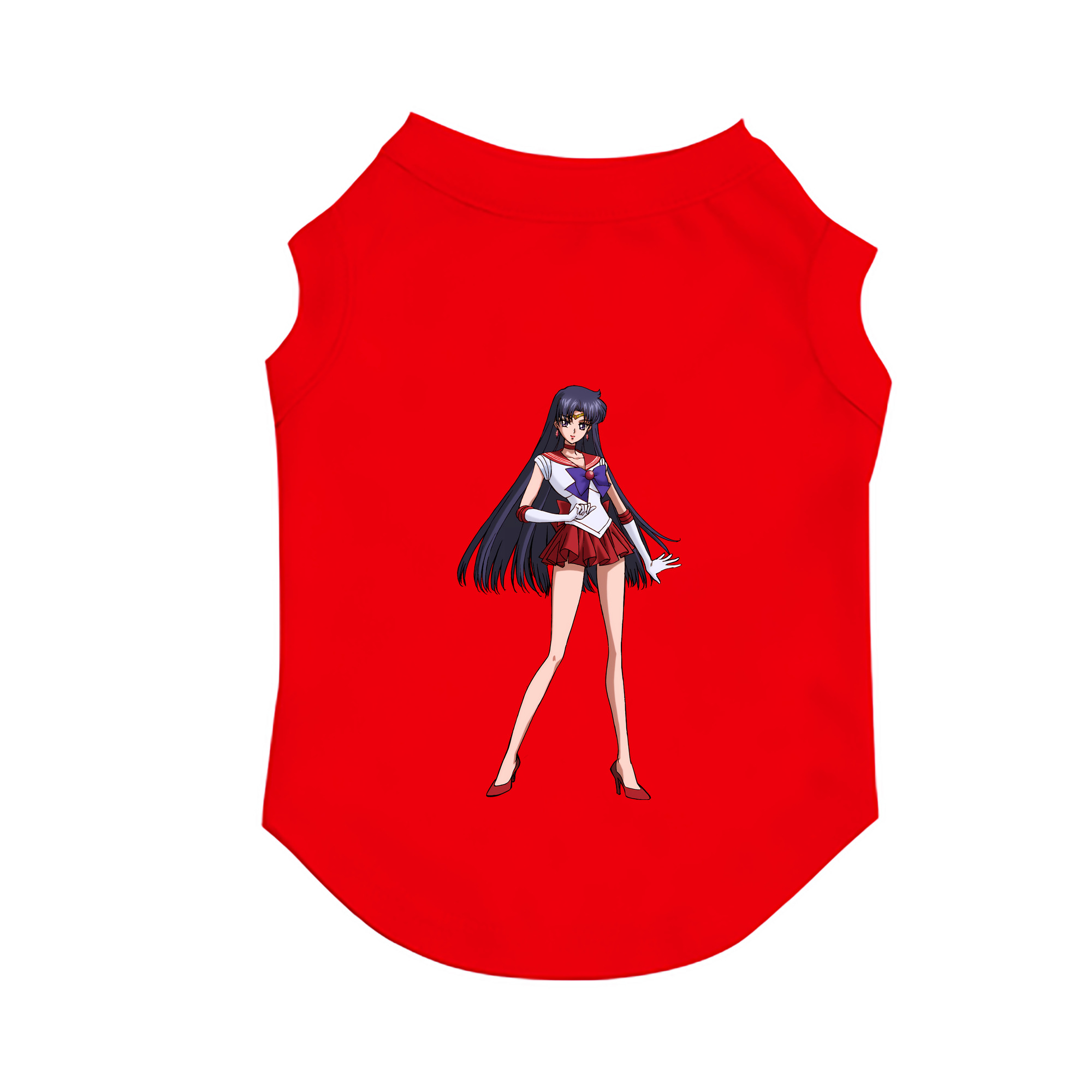 （画像用） 美少女戦士セーラームーン 火野レイ ひの レイ Sailor Moon Hino Rei （セーラーマーズ,Sailor Mars） ペット用ベスト