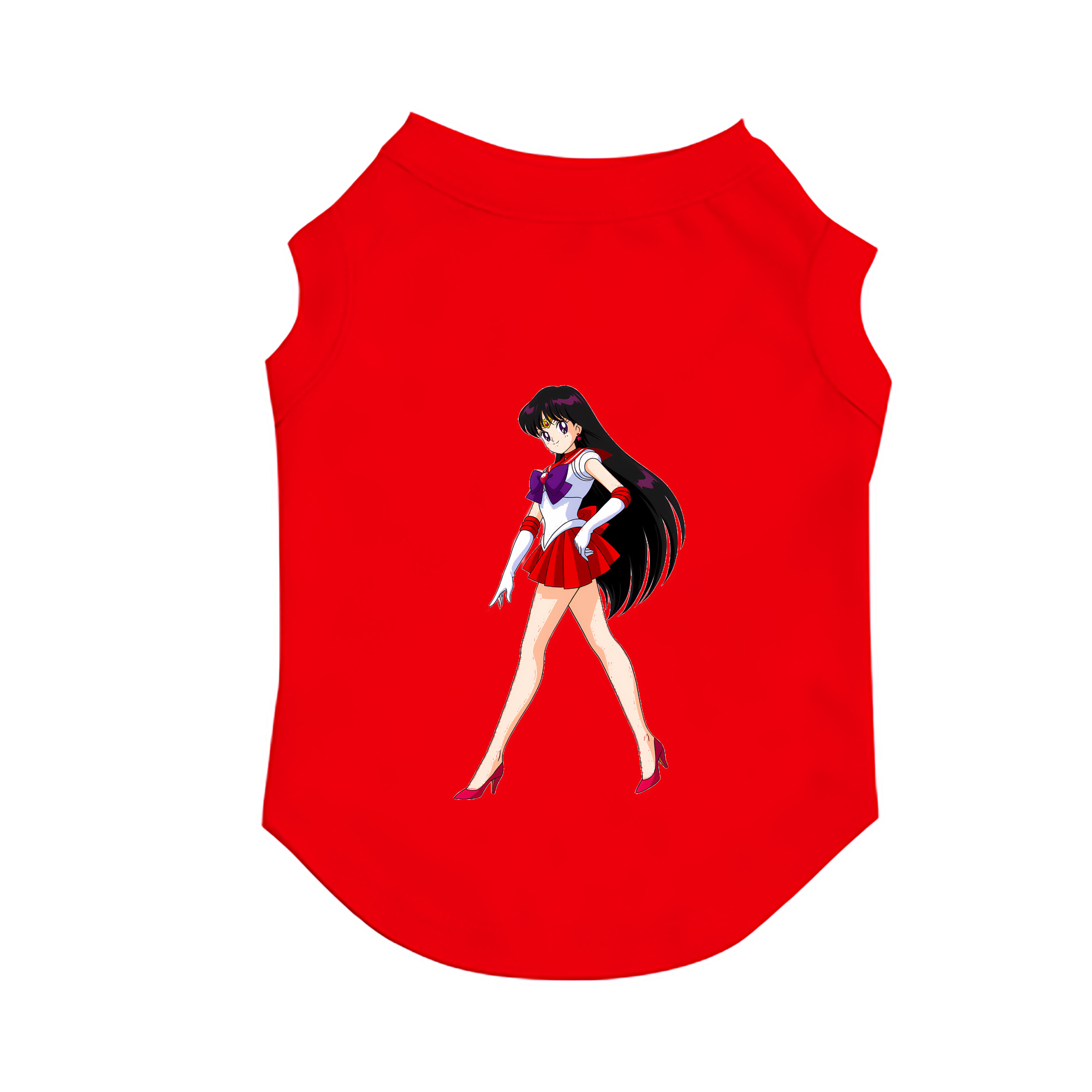 （画像用） 美少女戦士セーラームーン 火野レイ ひの レイ Sailor Moon Hino Rei （セーラーマーズ,Sailor Mars） ペット用ベスト
