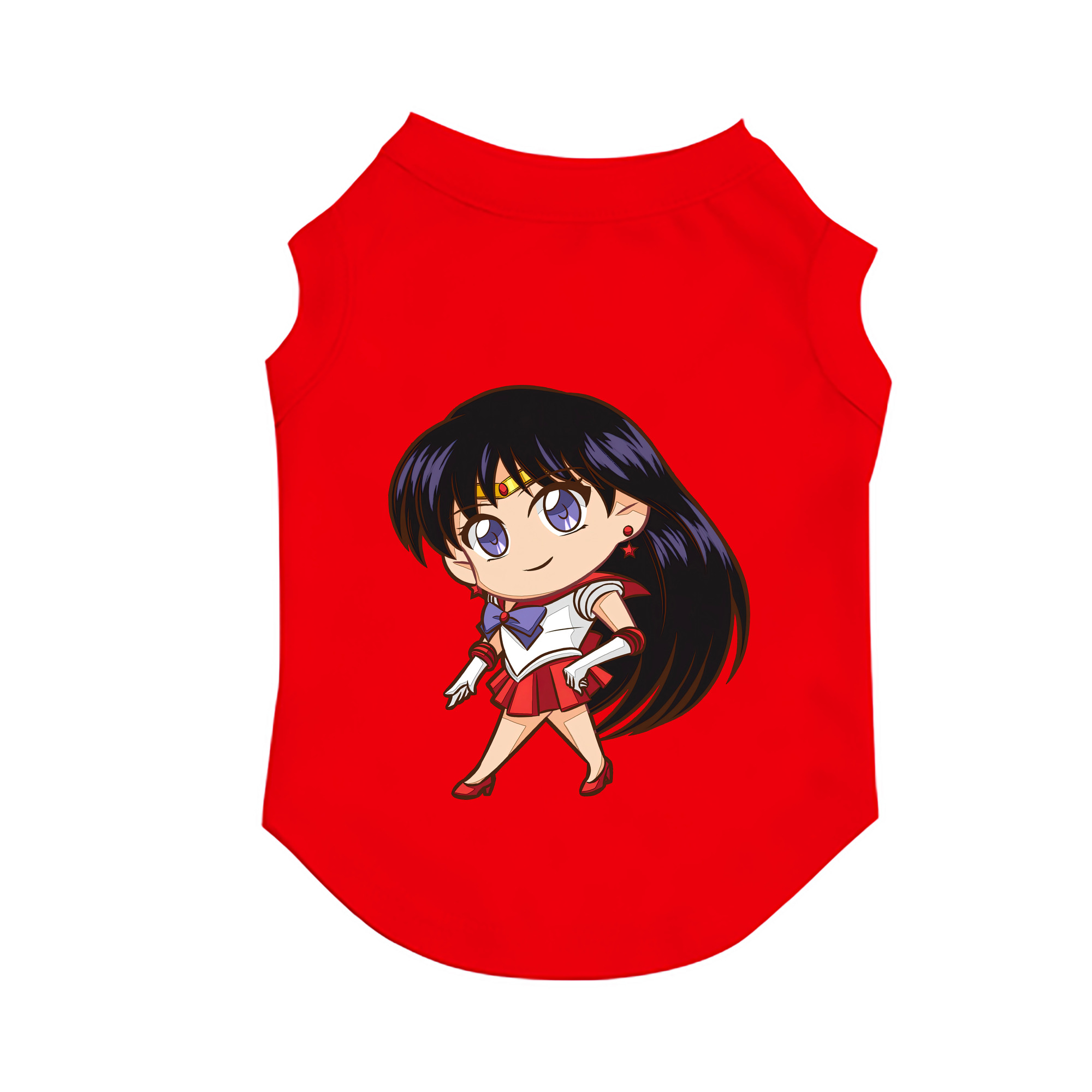 （画像用） 美少女戦士セーラームーン 火野レイ ひの レイ Sailor Moon Hino Rei （セーラーマーズ,Sailor Mars） ペット用ベスト