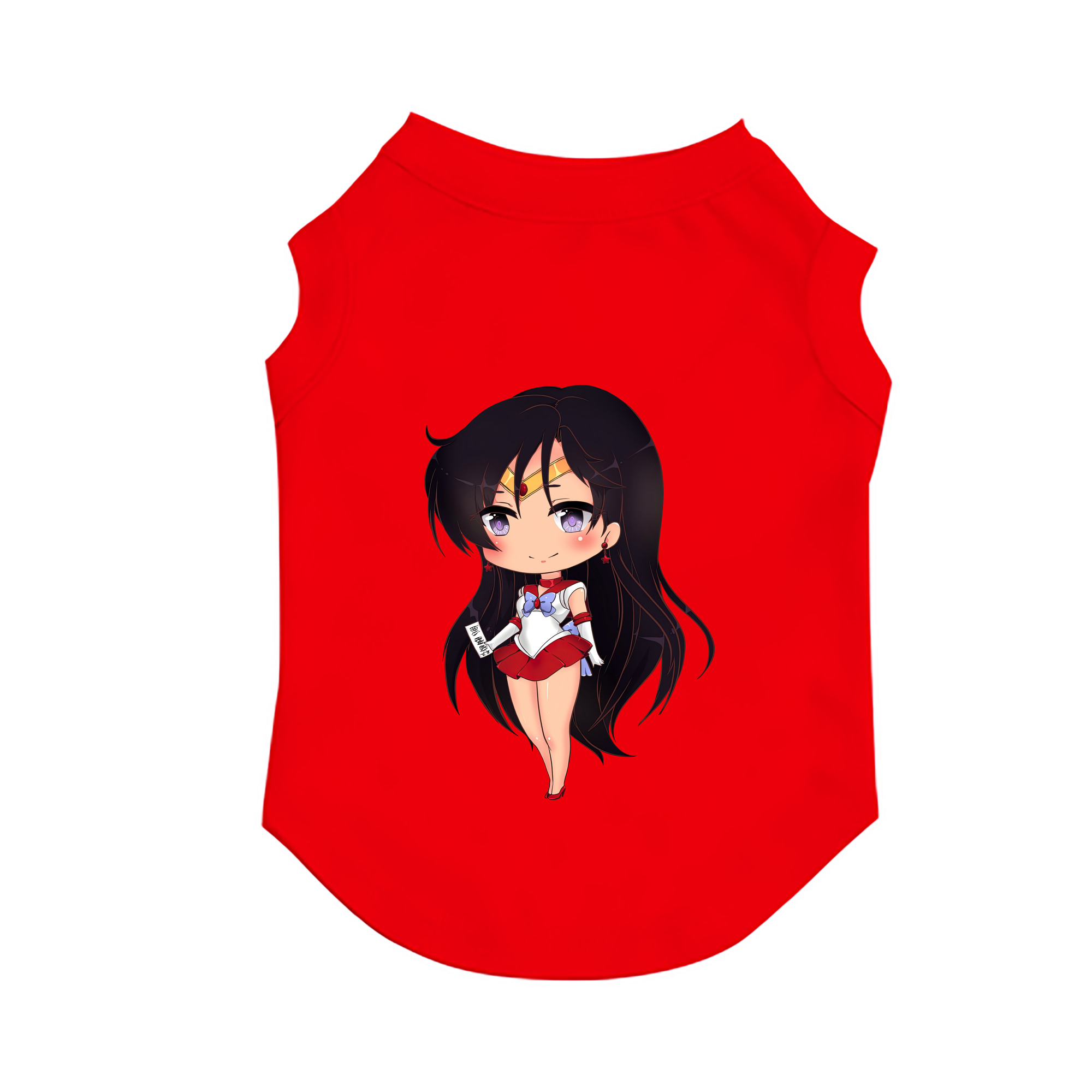 （画像用） 美少女戦士セーラームーン 火野レイ ひの レイ Sailor Moon Hino Rei （セーラーマーズ,Sailor Mars） ペット用ベスト
