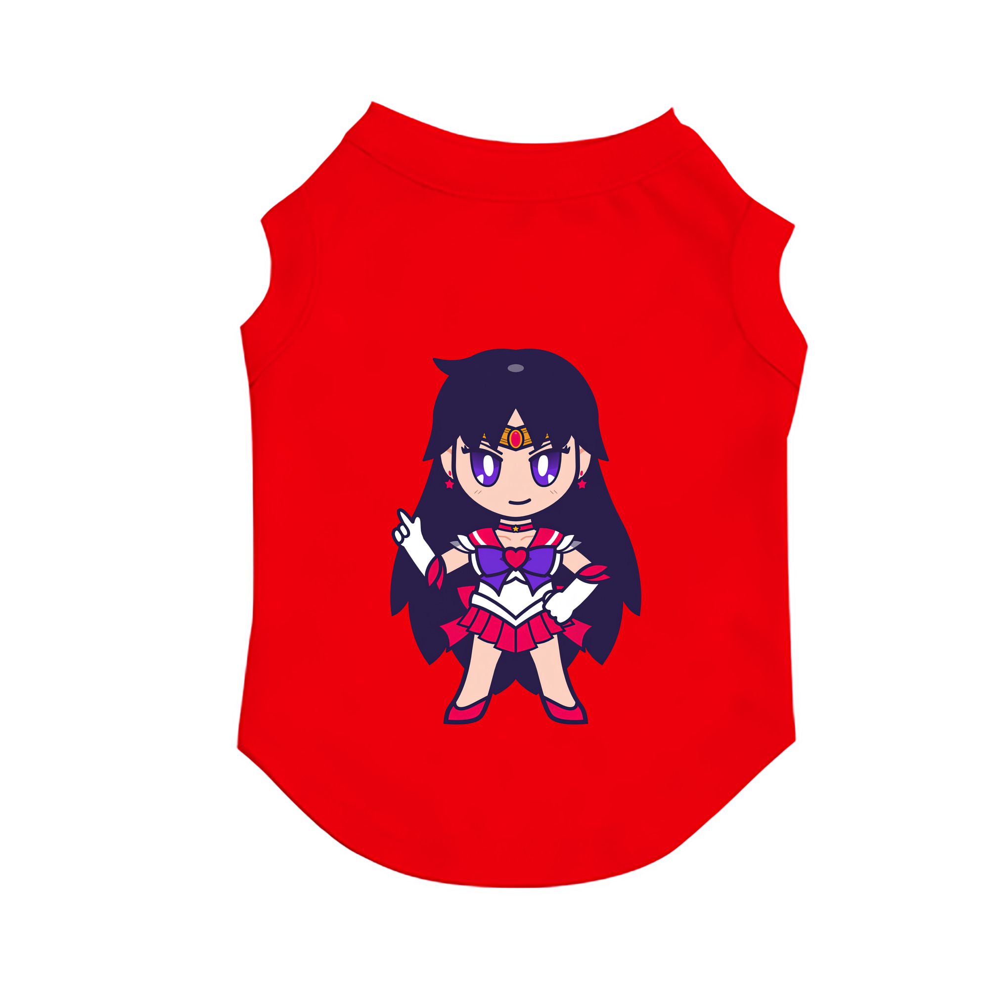 （画像用） 美少女戦士セーラームーン 火野レイ ひの レイ Sailor Moon Hino Rei （セーラーマーズ,Sailor Mars） ペット用ベスト