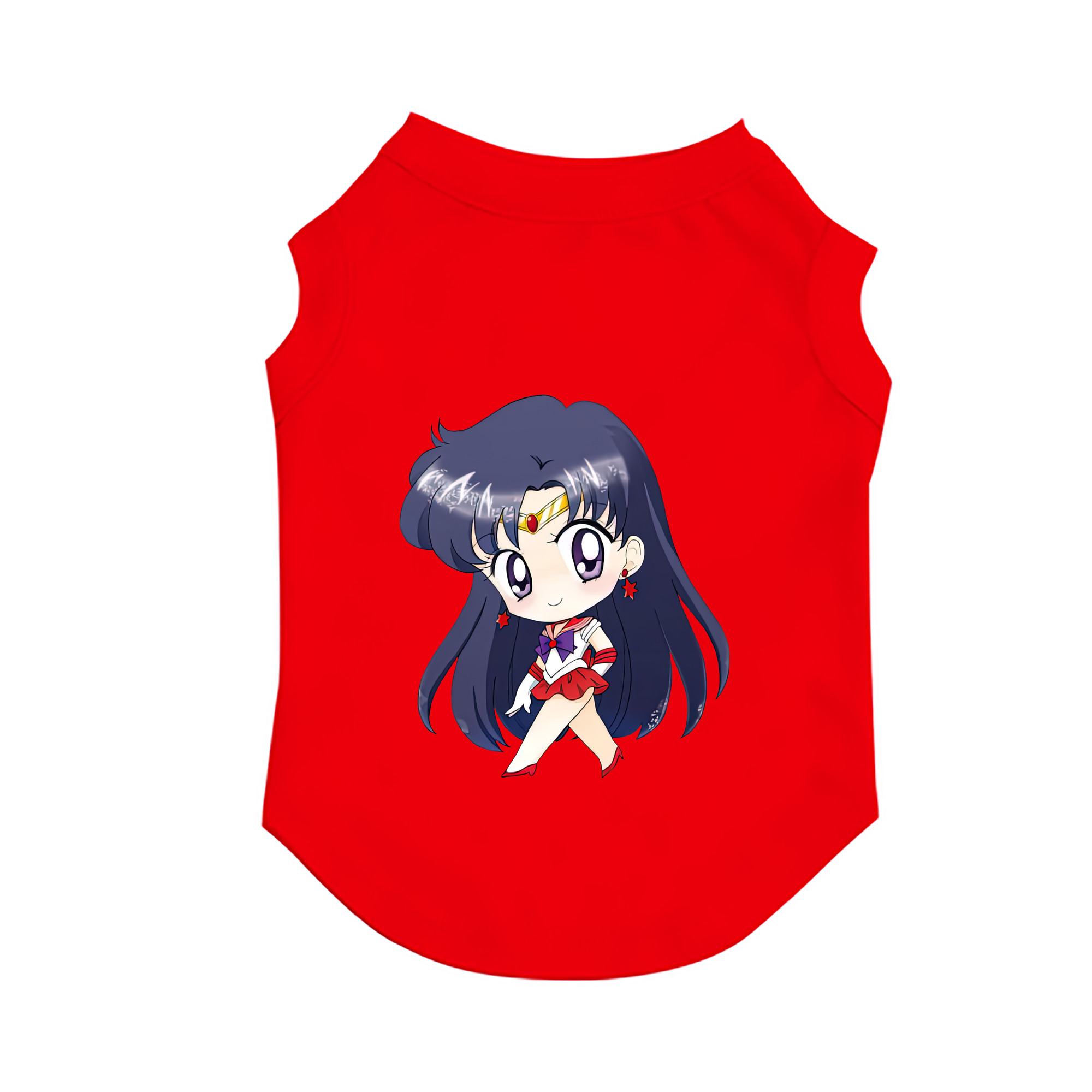 （画像用） 美少女戦士セーラームーン 火野レイ ひの レイ Sailor Moon Hino Rei （セーラーマーズ,Sailor Mars） ペット用ベスト