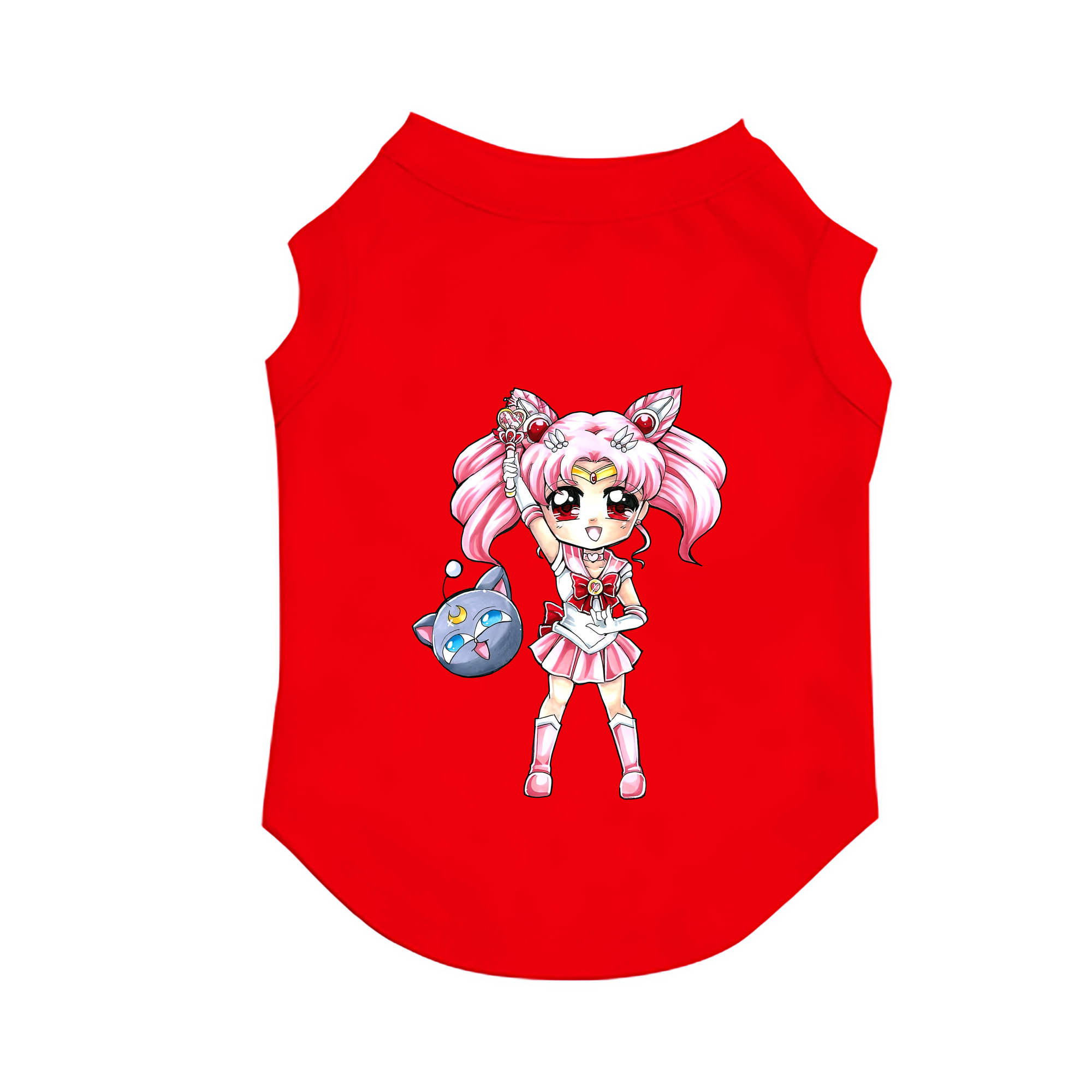 （画像用） 美少女戦士セーラームーン ちびうさ Sailor Moon Chibiusa Tsukino Usagi Small Lady Serenity ペット用ベスト