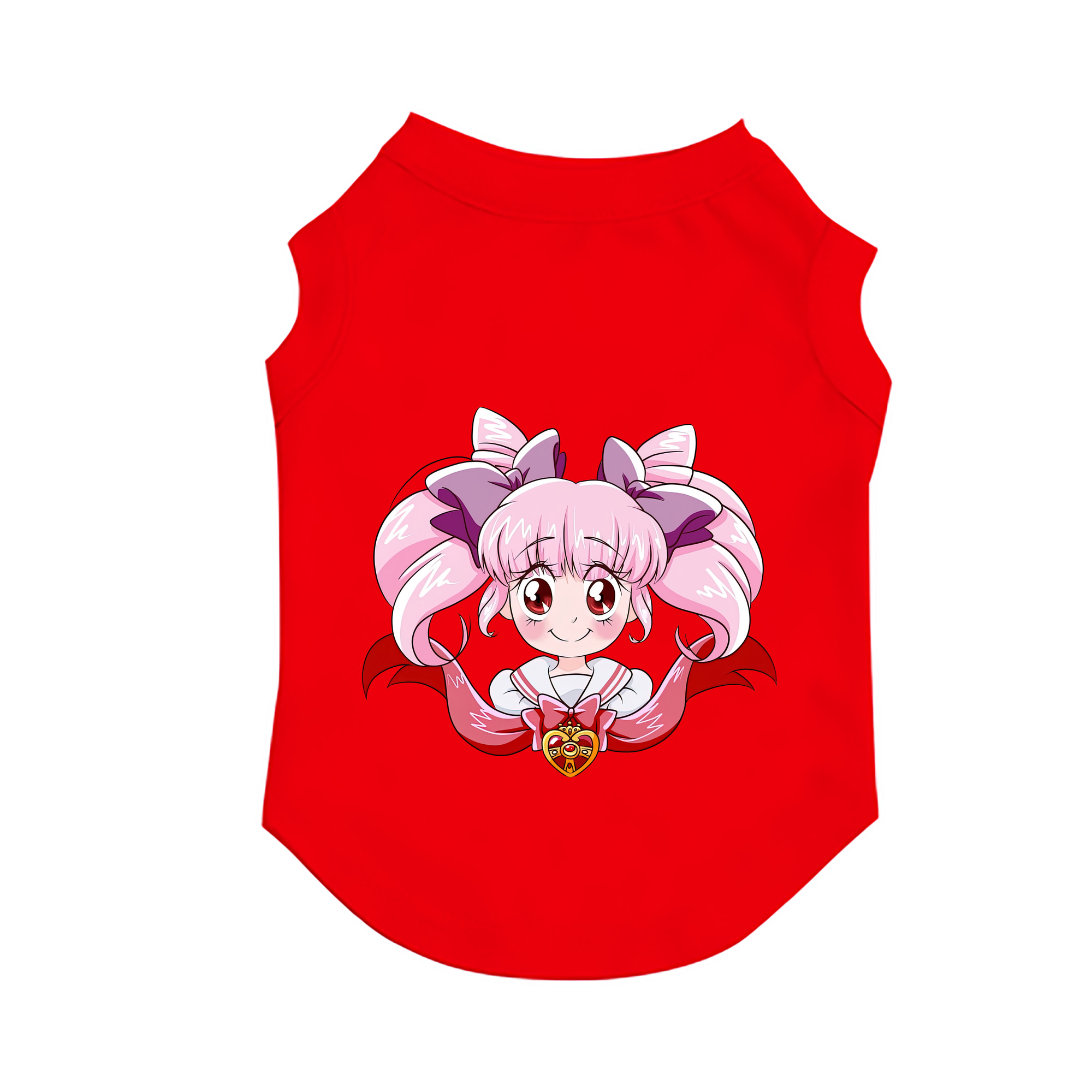 （画像用） 美少女戦士セーラームーン ちびうさ Sailor Moon Chibiusa Tsukino Usagi Small Lady Serenity ペット用ベスト