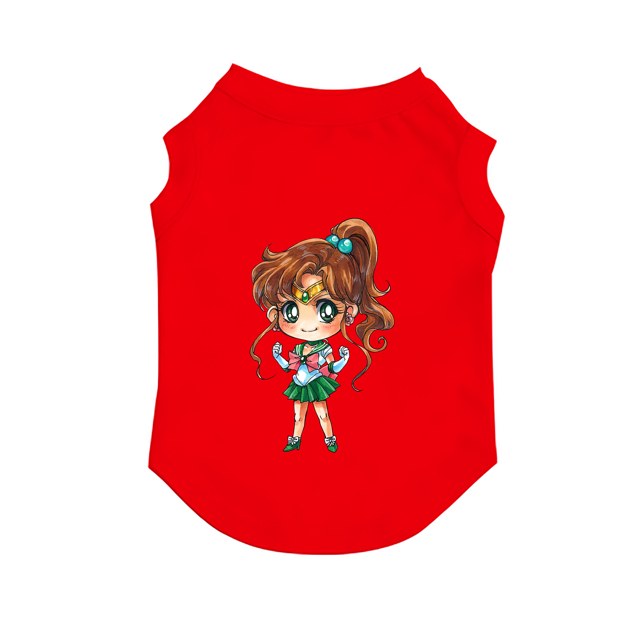 （画像用） 美少女戦士セーラームーン 木野 まこと きの まこと Sailor Moon Kino Makoto （セーラージュピター；Sailor Jupiter） ペット用ベスト