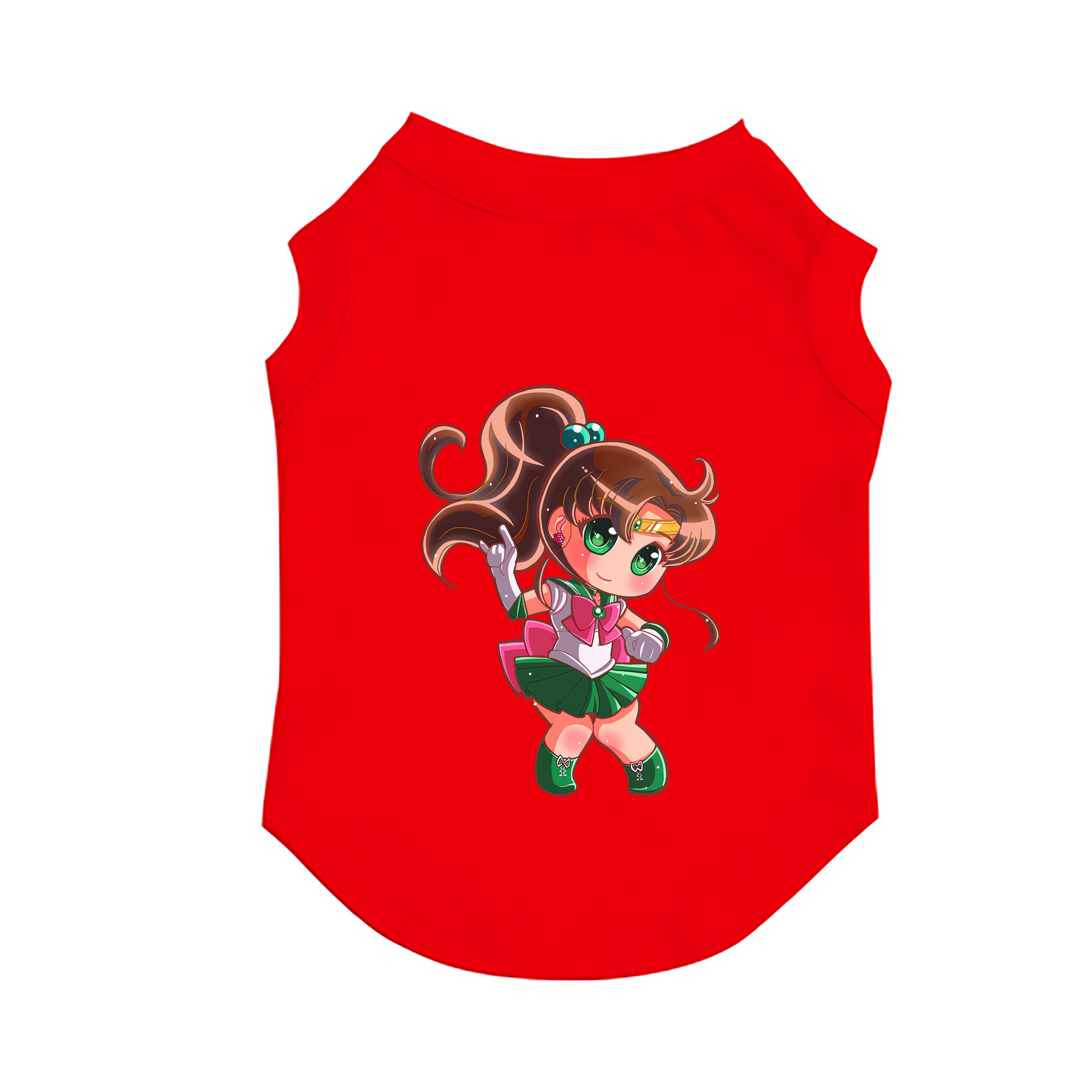 （画像用） 美少女戦士セーラームーン 木野 まこと きの まこと Sailor Moon Kino Makoto （セーラージュピター；Sailor Jupiter） ペット用ベスト