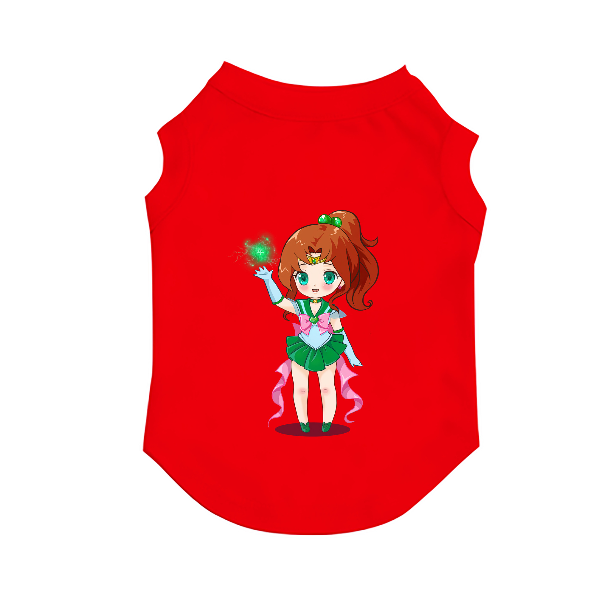 （画像用） 美少女戦士セーラームーン 木野 まこと きの まこと Sailor Moon Kino Makoto （セーラージュピター；Sailor Jupiter） ペット用ベスト