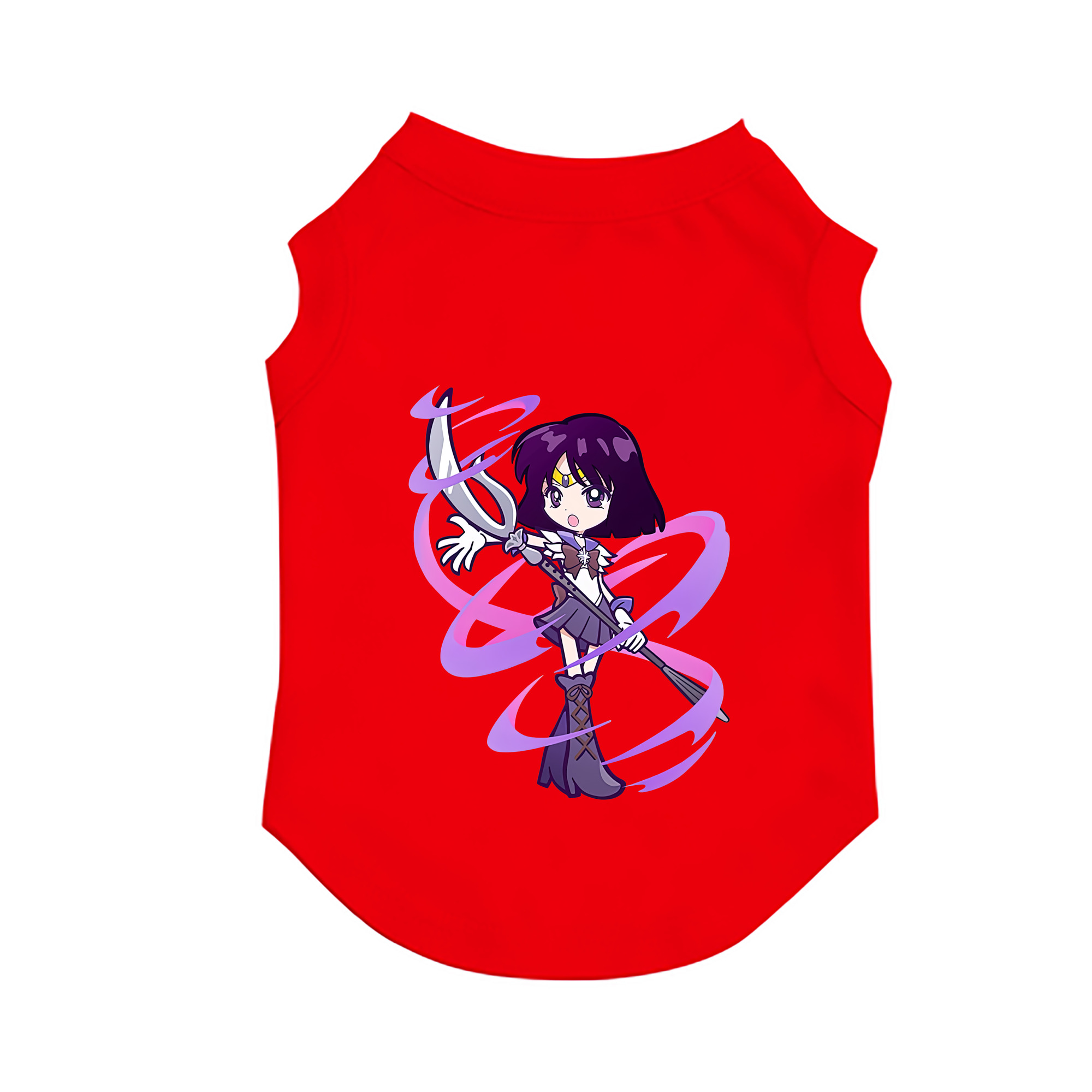 （画像用） 美少女戦士セーラームーン 土萠ほたる Sailor Moon Tomoe Hotaru （セーラーサターン；Sailor Saturn） ペット用ベスト