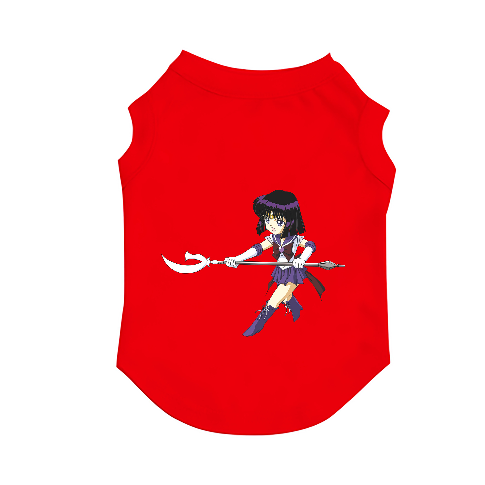（画像用） 美少女戦士セーラームーン 土萠ほたる Sailor Moon Tomoe Hotaru （セーラーサターン；Sailor Saturn） ペット用ベスト