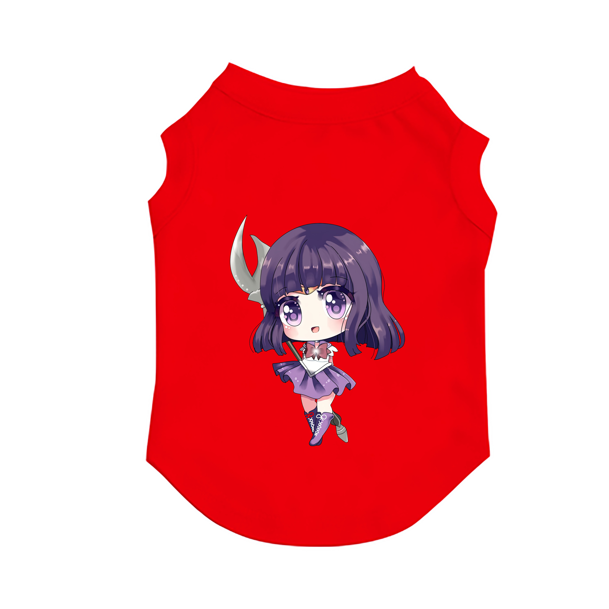 （画像用） 美少女戦士セーラームーン 土萠ほたる Sailor Moon Tomoe Hotaru （セーラーサターン；Sailor Saturn） ペット用ベスト