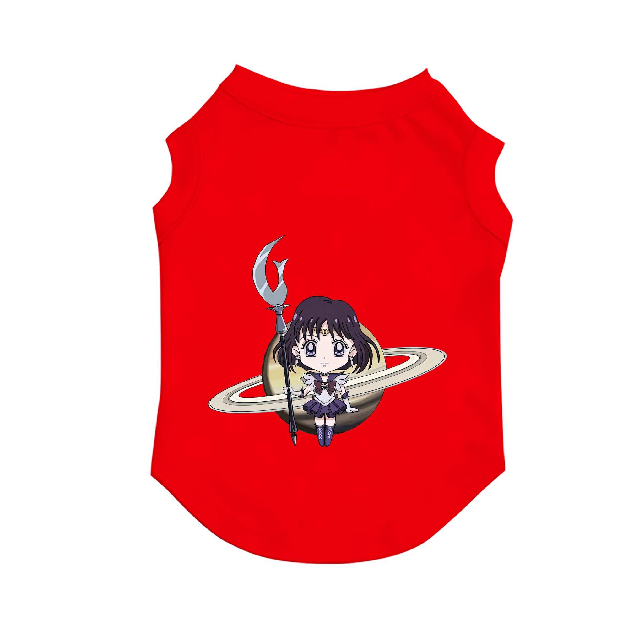 （画像用） 美少女戦士セーラームーン 土萠ほたる Sailor Moon Tomoe Hotaru （セーラーサターン；Sailor Saturn） ペット用ベスト
