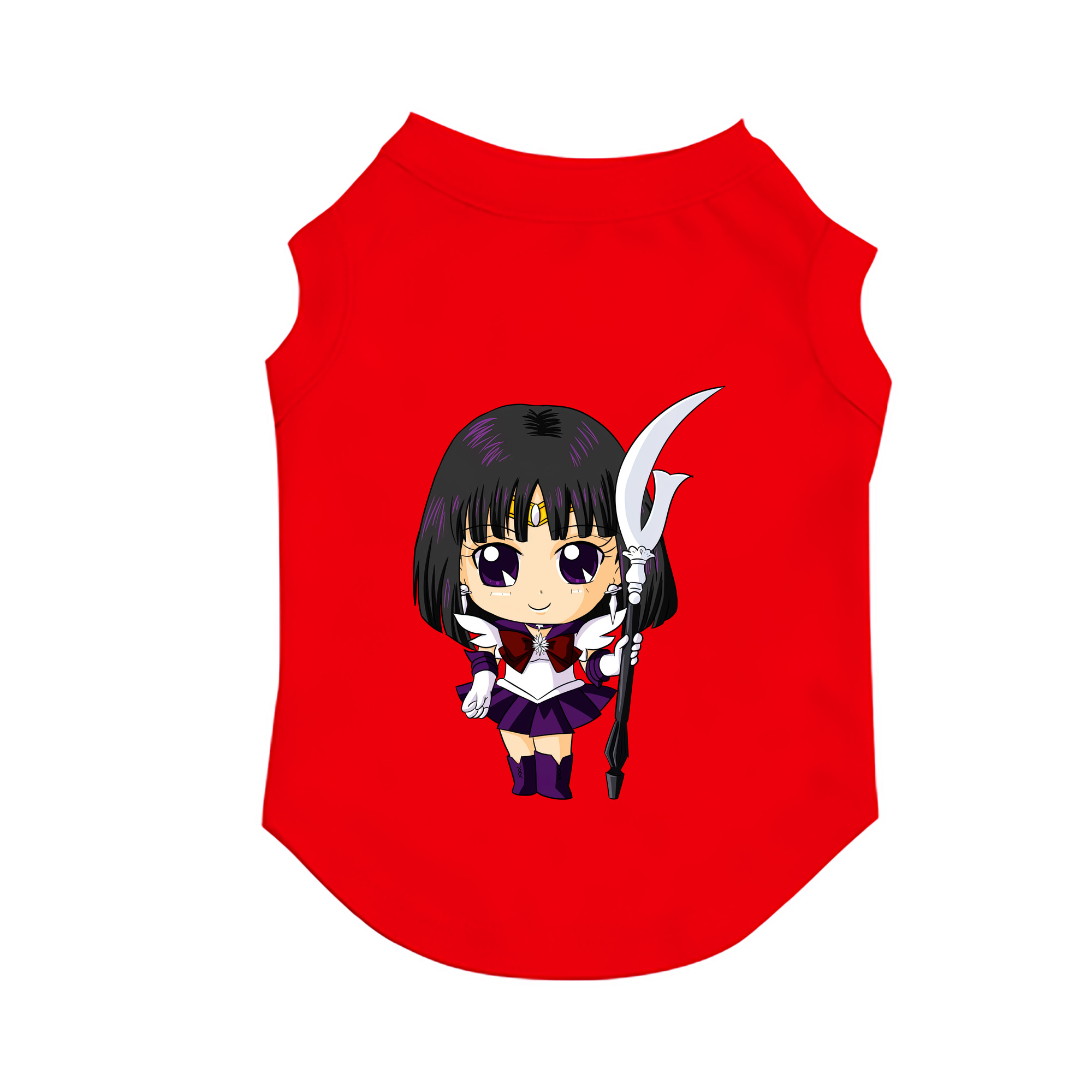 （画像用） 美少女戦士セーラームーン 土萠ほたる Sailor Moon Tomoe Hotaru （セーラーサターン；Sailor Saturn） ペット用ベスト