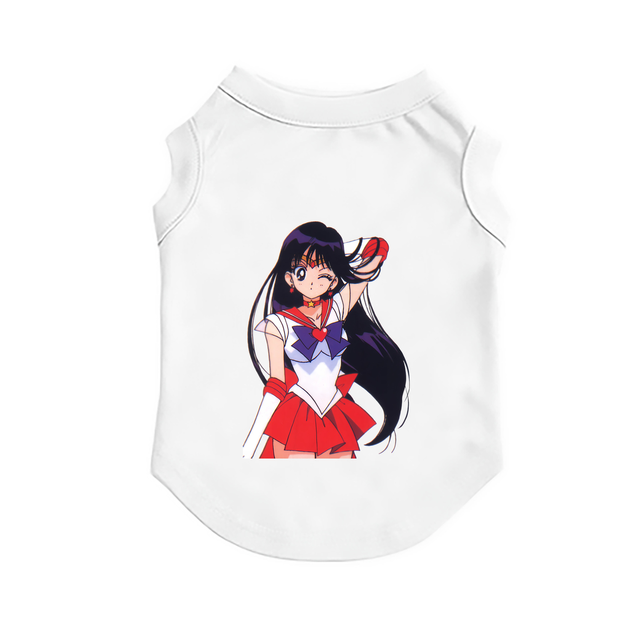 （画像用） 美少女戦士セーラームーン 火野レイ ひの レイ Sailor Moon Hino Rei （セーラーマーズ,Sailor Mars） ペット用ベスト