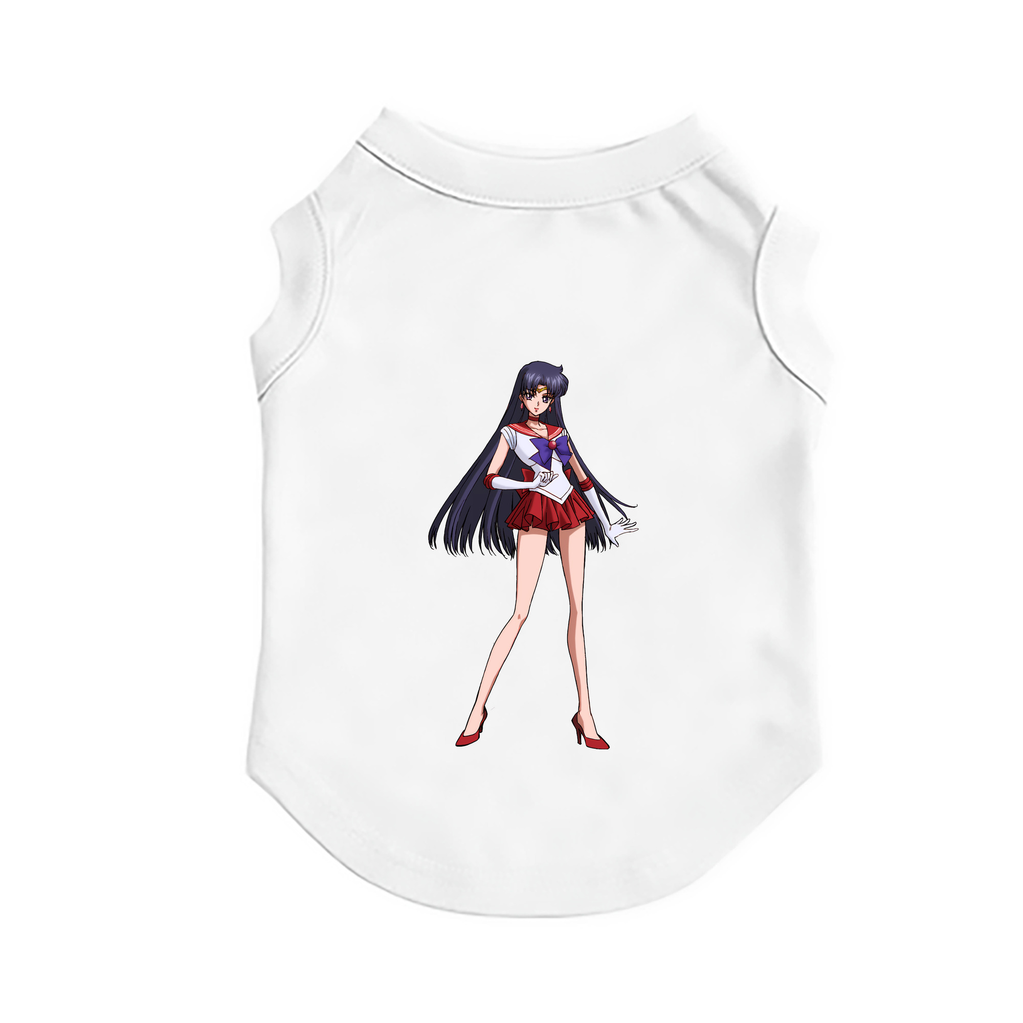 （画像用） 美少女戦士セーラームーン 火野レイ ひの レイ Sailor Moon Hino Rei （セーラーマーズ,Sailor Mars） ペット用ベスト