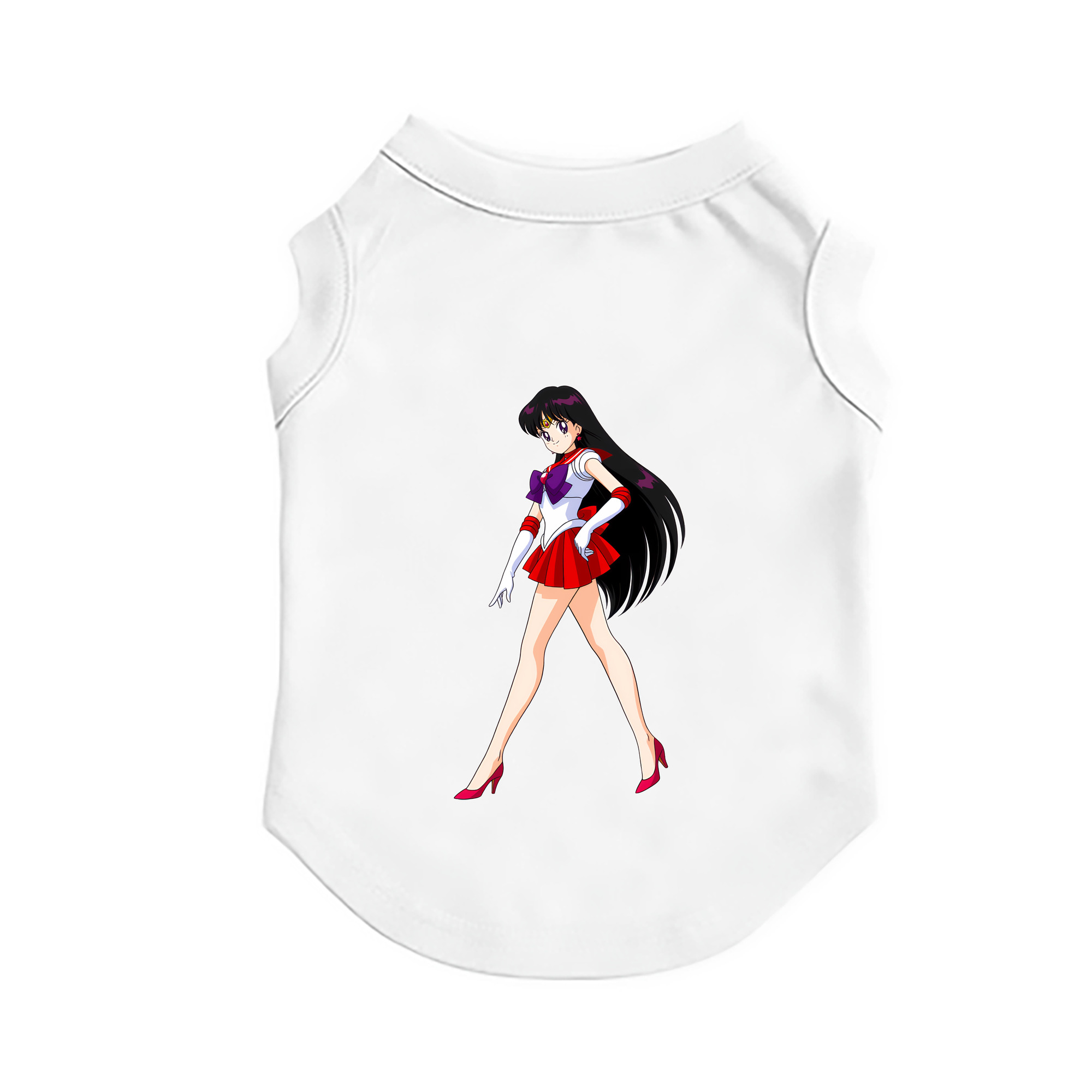 （画像用） 美少女戦士セーラームーン 火野レイ ひの レイ Sailor Moon Hino Rei （セーラーマーズ,Sailor Mars） ペット用ベスト
