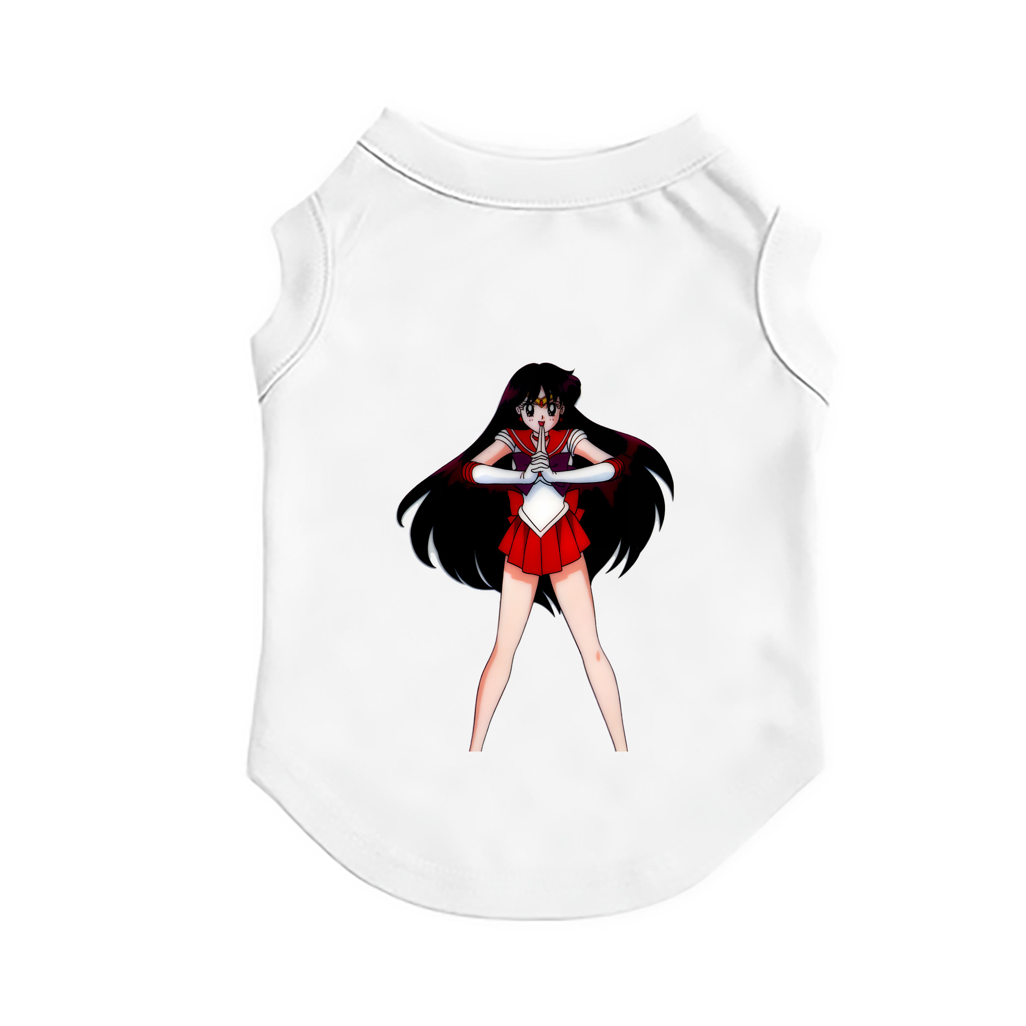 （画像用） 美少女戦士セーラームーン 火野レイ ひの レイ Sailor Moon Hino Rei （セーラーマーズ,Sailor Mars） ペット用ベスト