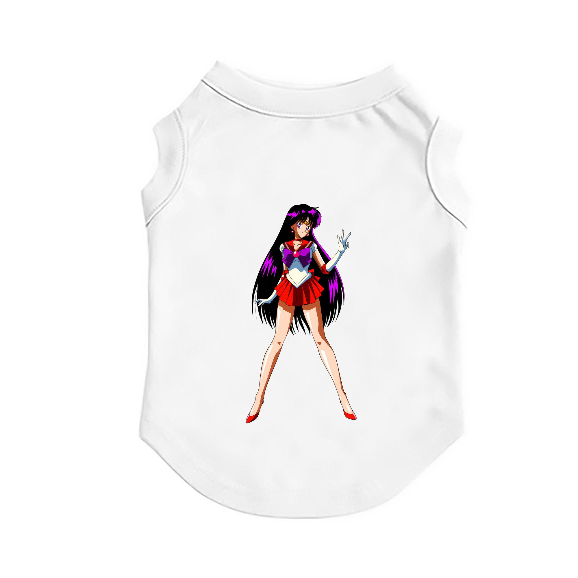 （画像用） 美少女戦士セーラームーン 火野レイ ひの レイ Sailor Moon Hino Rei （セーラーマーズ,Sailor Mars） ペット用ベスト
