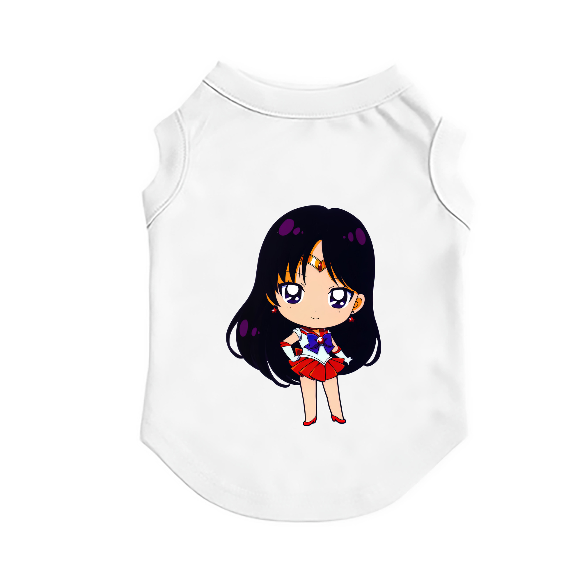 （画像用） 美少女戦士セーラームーン 火野レイ ひの レイ Sailor Moon Hino Rei （セーラーマーズ,Sailor Mars） ペット用ベスト