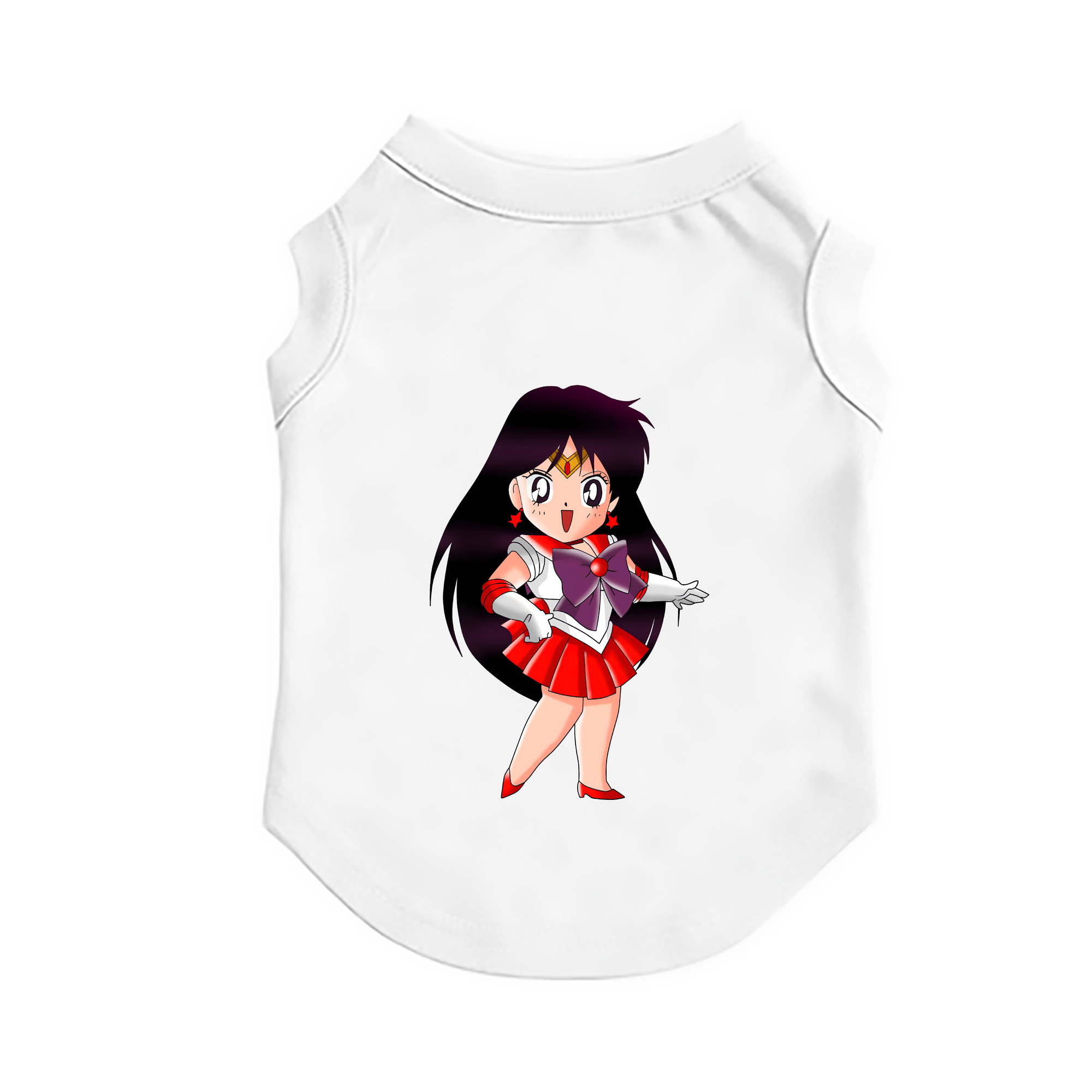 （画像用） 美少女戦士セーラームーン 火野レイ ひの レイ Sailor Moon Hino Rei （セーラーマーズ,Sailor Mars） ペット用ベスト