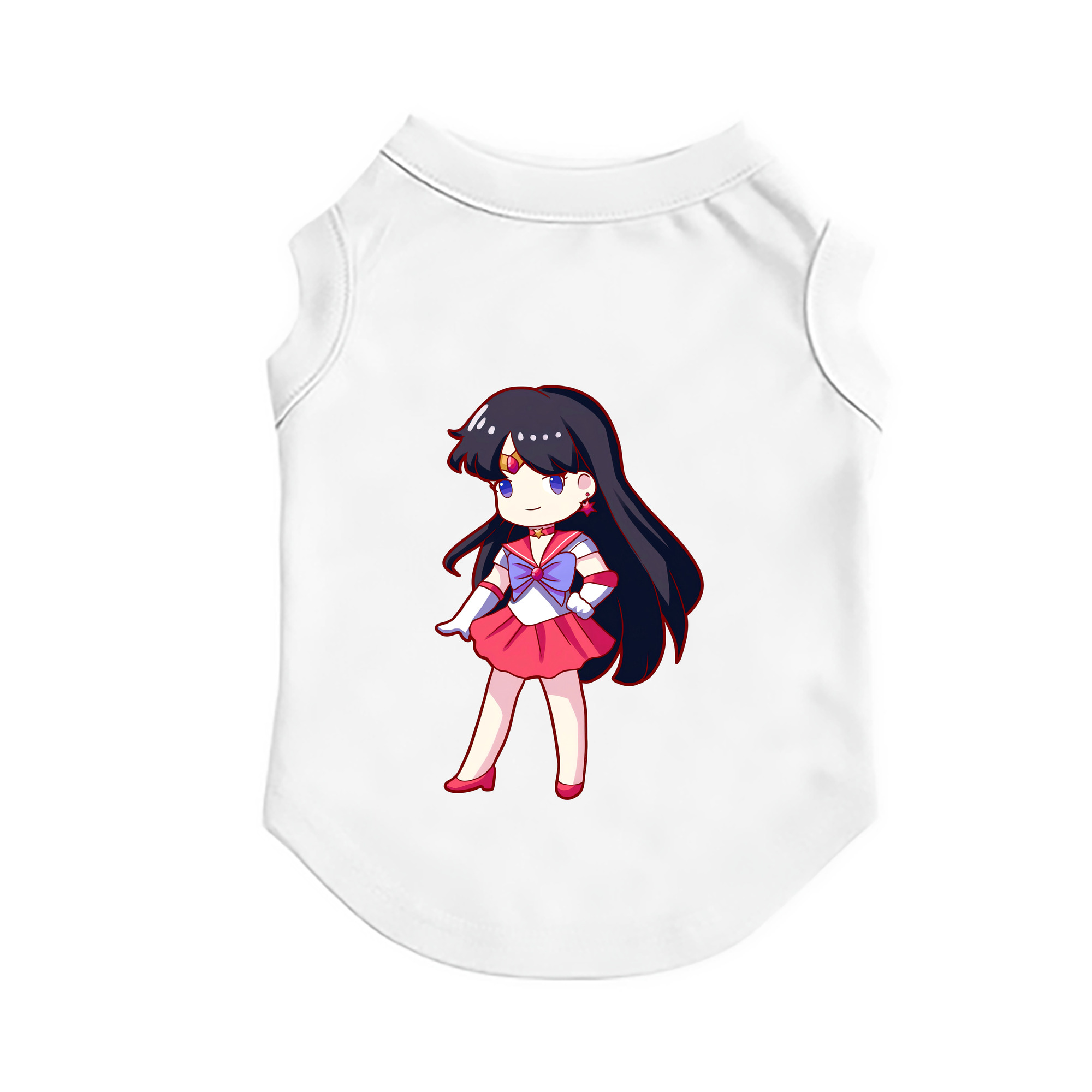 （画像用） 美少女戦士セーラームーン 火野レイ ひの レイ Sailor Moon Hino Rei （セーラーマーズ,Sailor Mars） ペット用ベスト