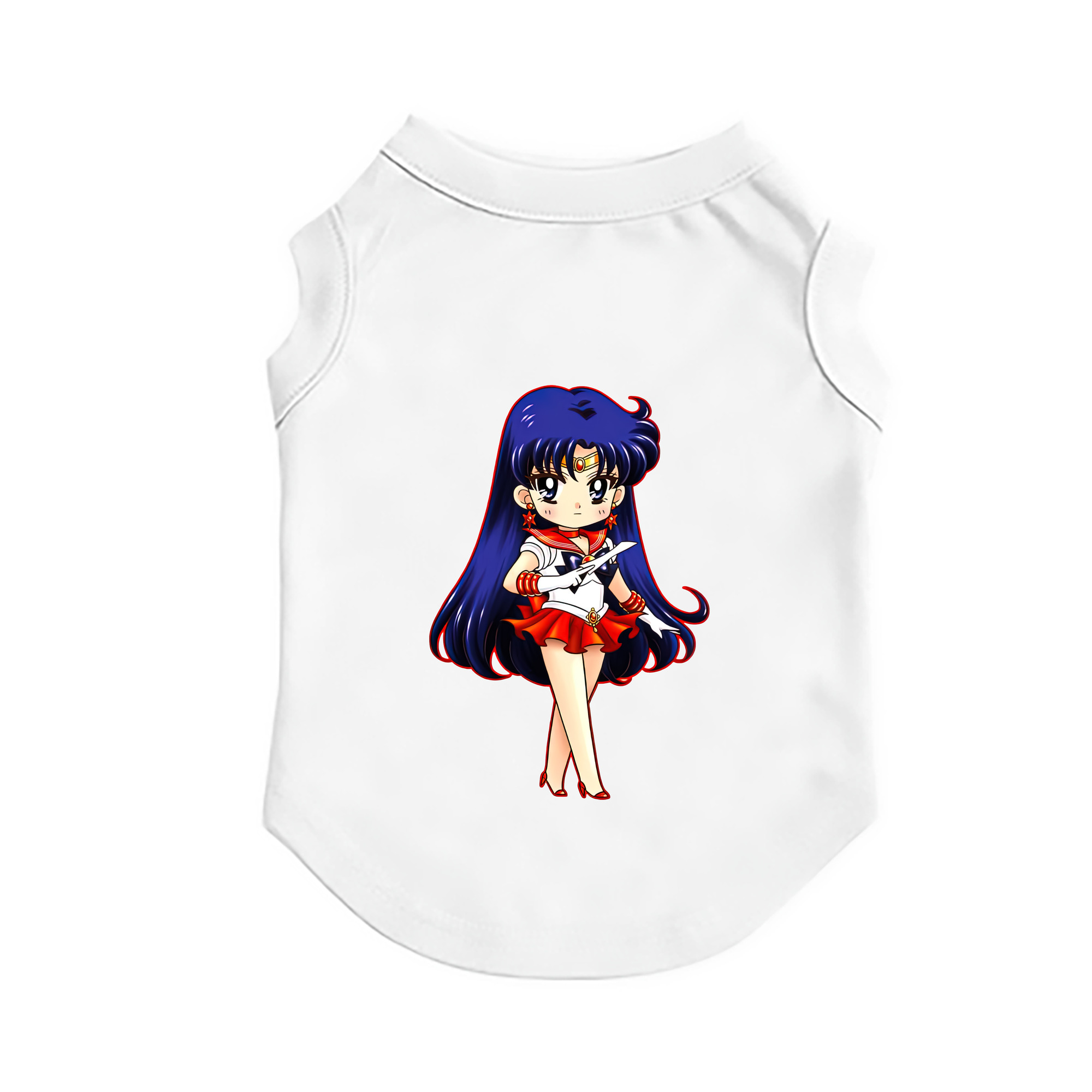 （画像用） 美少女戦士セーラームーン 火野レイ ひの レイ Sailor Moon Hino Rei （セーラーマーズ,Sailor Mars） ペット用ベスト