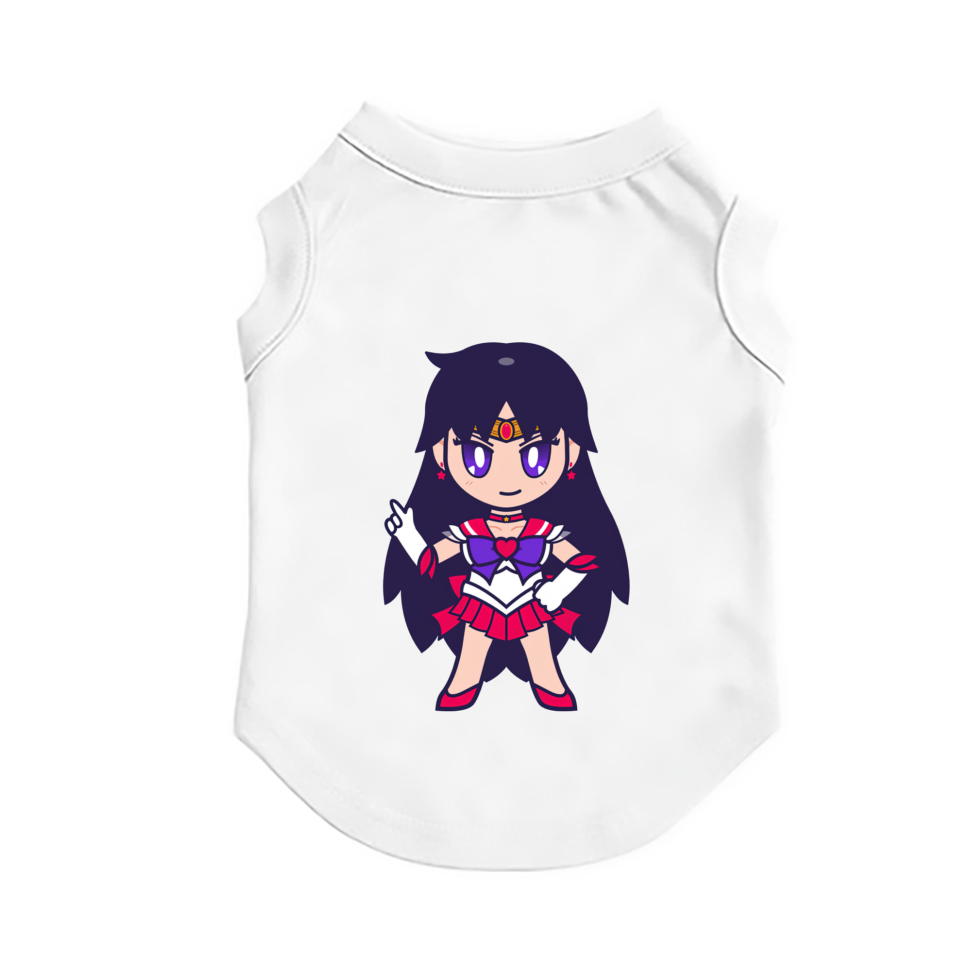 （画像用） 美少女戦士セーラームーン 火野レイ ひの レイ Sailor Moon Hino Rei （セーラーマーズ,Sailor Mars） ペット用ベスト
