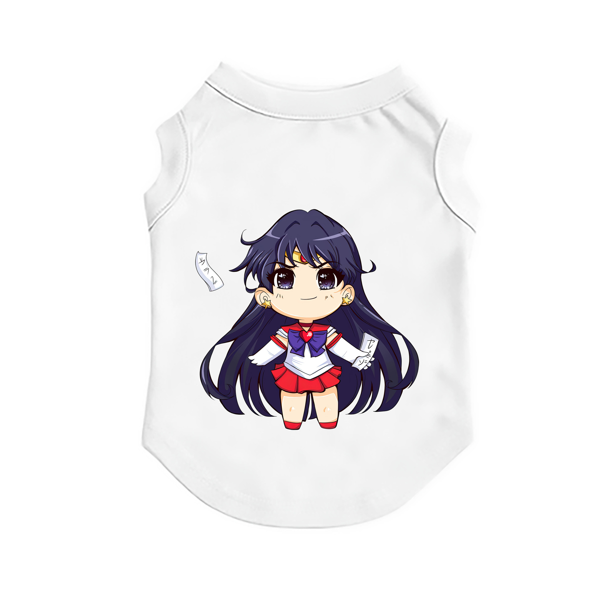 （画像用） 美少女戦士セーラームーン 火野レイ ひの レイ Sailor Moon Hino Rei （セーラーマーズ,Sailor Mars） ペット用ベスト