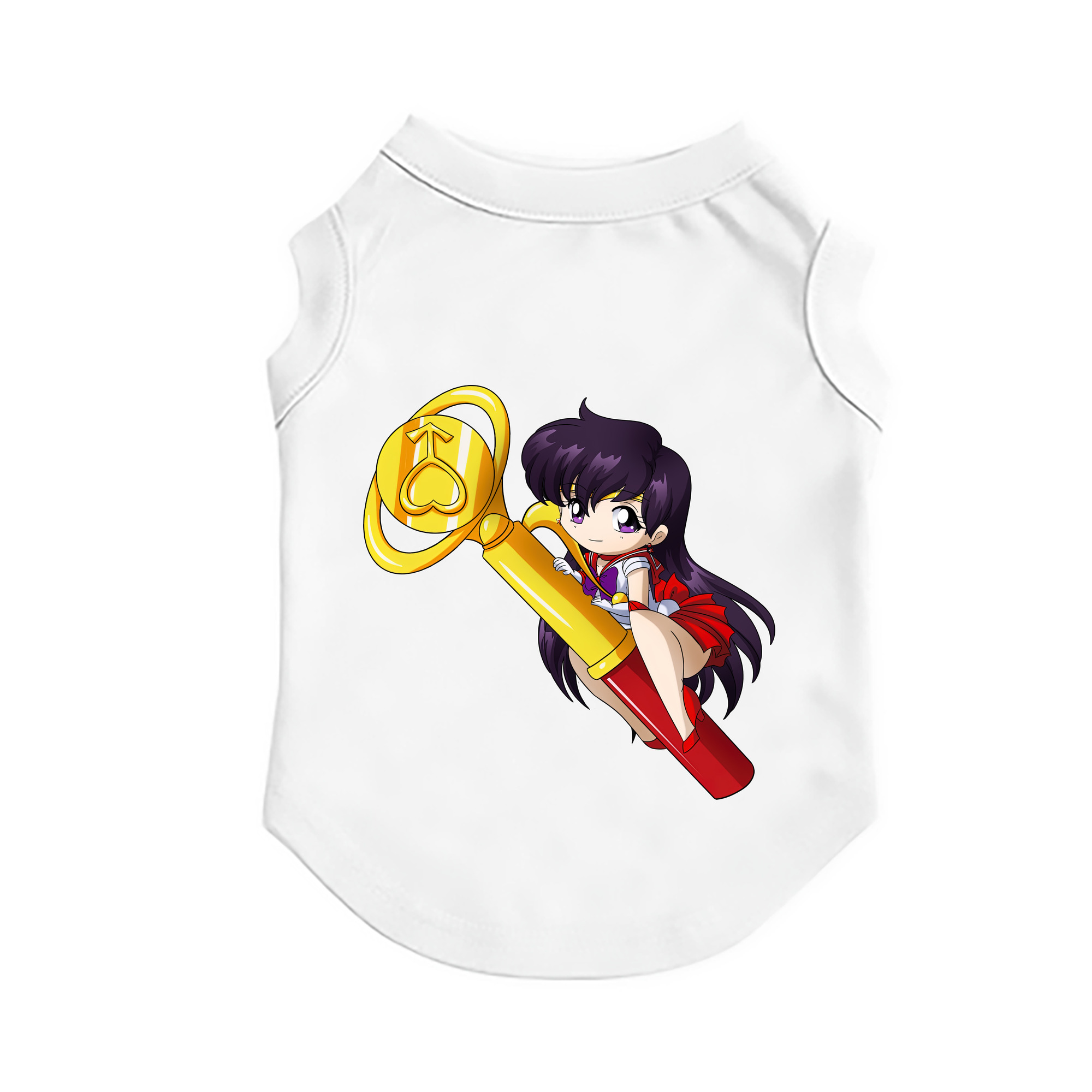 （画像用） 美少女戦士セーラームーン 火野レイ ひの レイ Sailor Moon Hino Rei （セーラーマーズ,Sailor Mars） ペット用ベスト