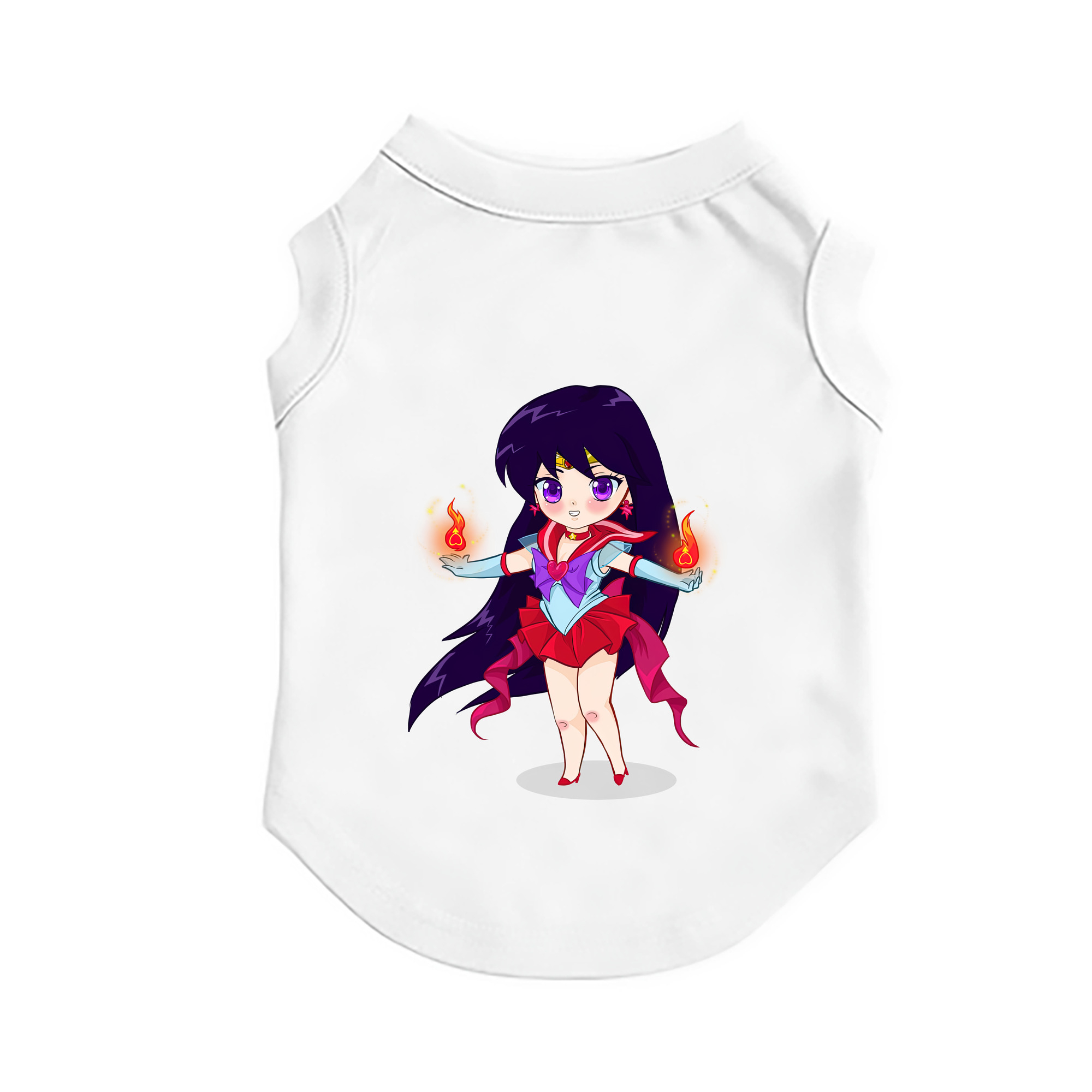 （画像用） 美少女戦士セーラームーン 火野レイ ひの レイ Sailor Moon Hino Rei （セーラーマーズ,Sailor Mars） ペット用ベスト