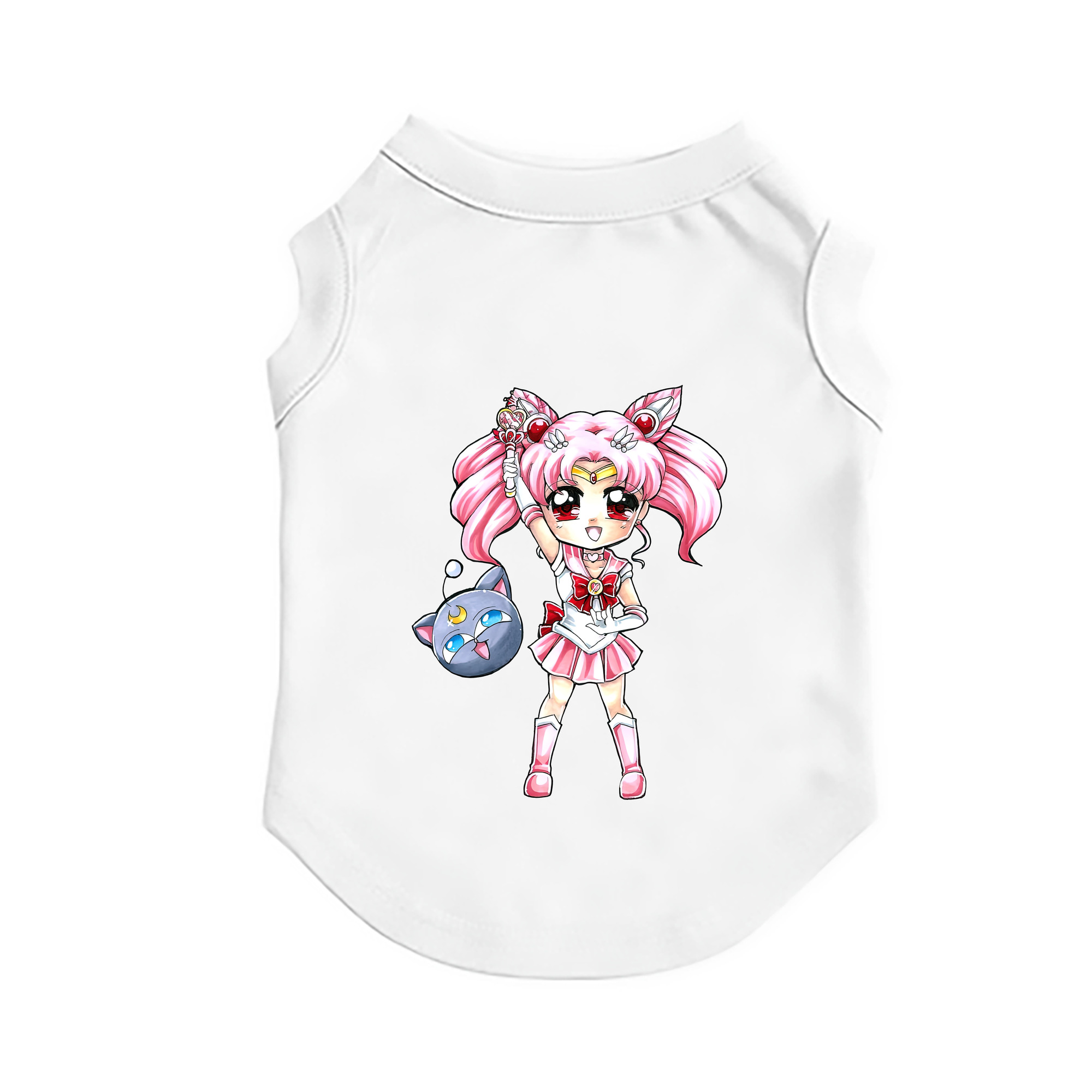 （画像用） 美少女戦士セーラームーン ちびうさ Sailor Moon Chibiusa Tsukino Usagi Small Lady Serenity ペット用ベスト