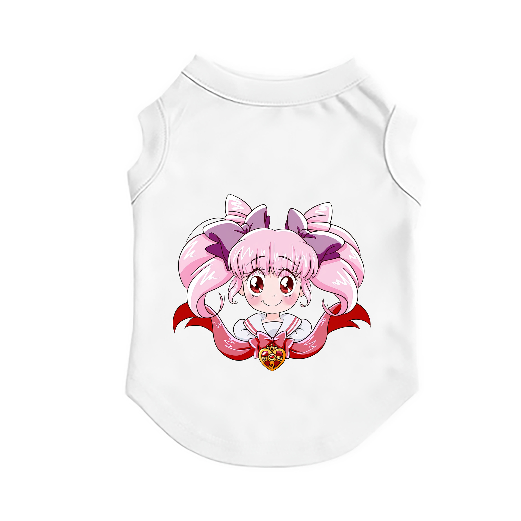 （画像用） 美少女戦士セーラームーン ちびうさ Sailor Moon Chibiusa Tsukino Usagi Small Lady Serenity ペット用ベスト