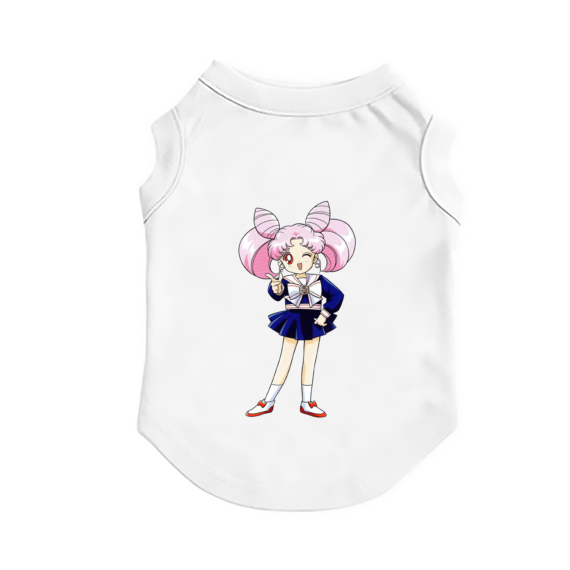 （画像用） 美少女戦士セーラームーン ちびうさ Sailor Moon Chibiusa Tsukino Usagi Small Lady Serenity ペット用ベスト