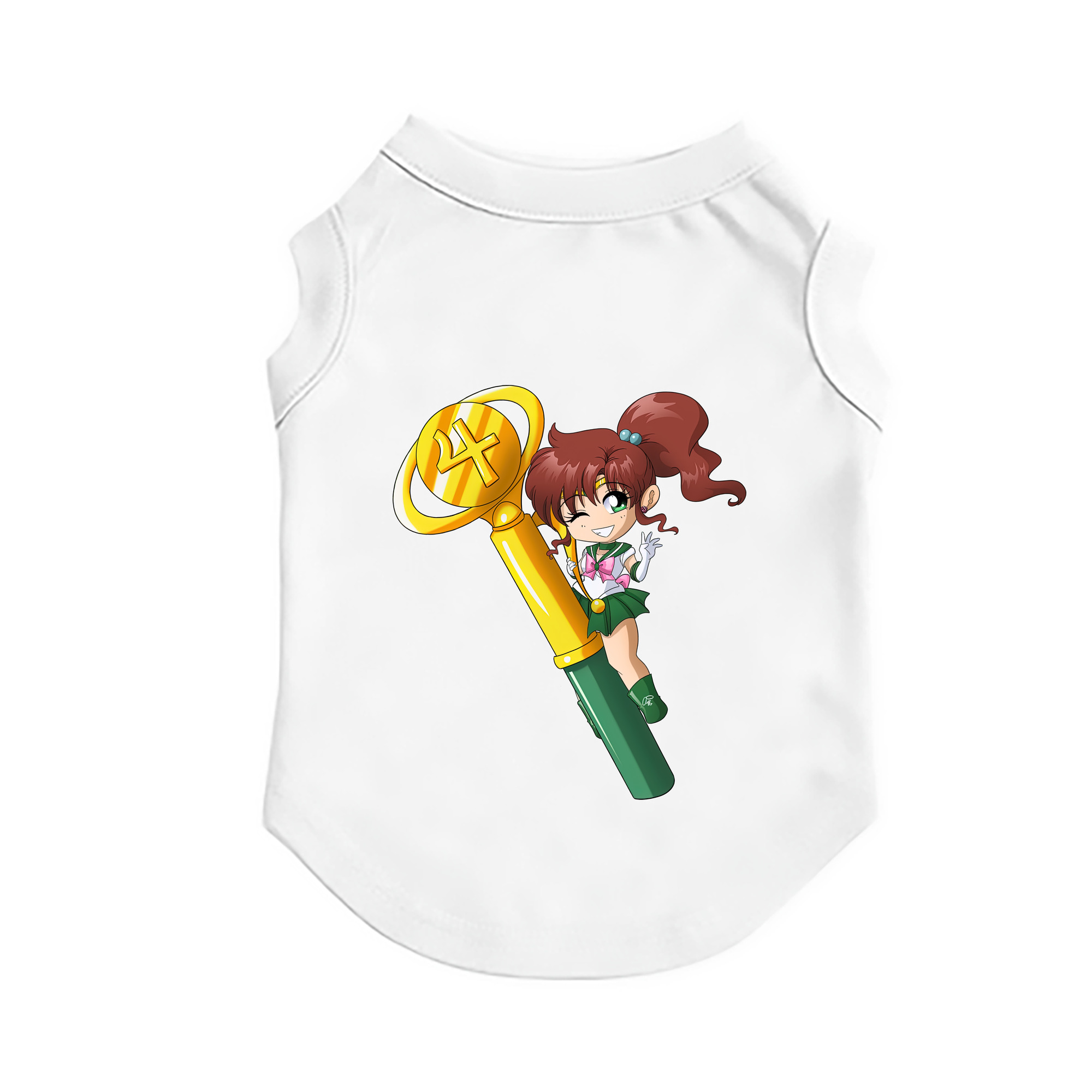（画像用） 美少女戦士セーラームーン 木野 まこと きの まこと Sailor Moon Kino Makoto （セーラージュピター；Sailor Jupiter） ペット用ベスト