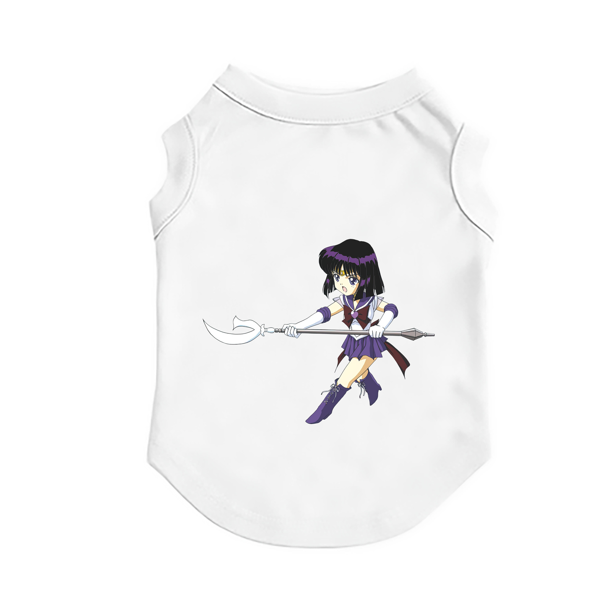 （画像用） 美少女戦士セーラームーン 土萠ほたる Sailor Moon Tomoe Hotaru （セーラーサターン；Sailor Saturn） ペット用ベスト