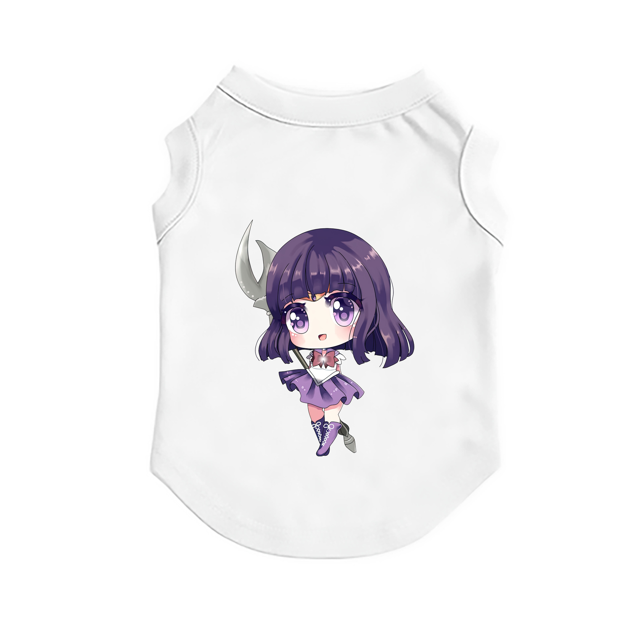 （画像用） 美少女戦士セーラームーン 土萠ほたる Sailor Moon Tomoe Hotaru （セーラーサターン；Sailor Saturn） ペット用ベスト