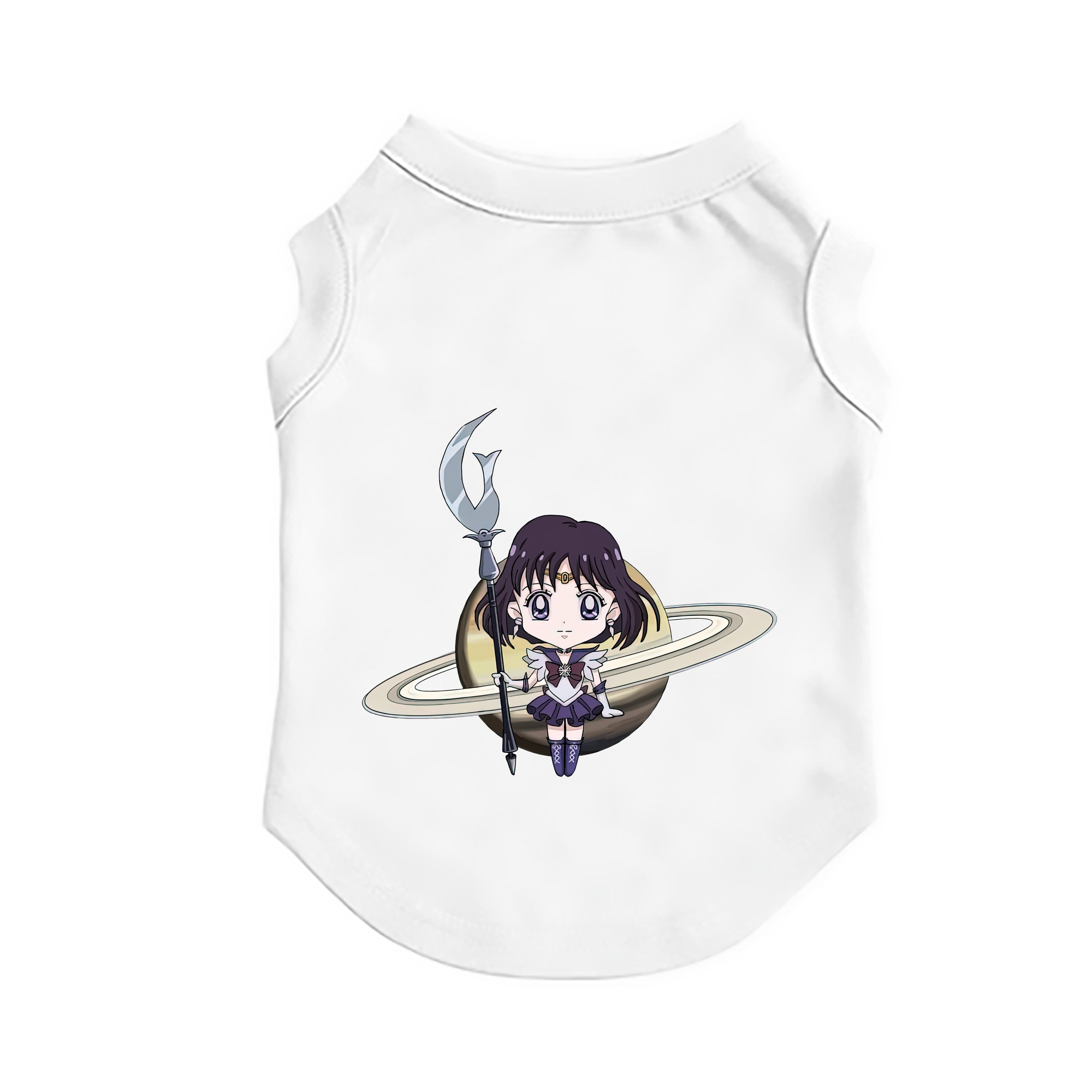 （画像用） 美少女戦士セーラームーン 土萠ほたる Sailor Moon Tomoe Hotaru （セーラーサターン；Sailor Saturn） ペット用ベスト